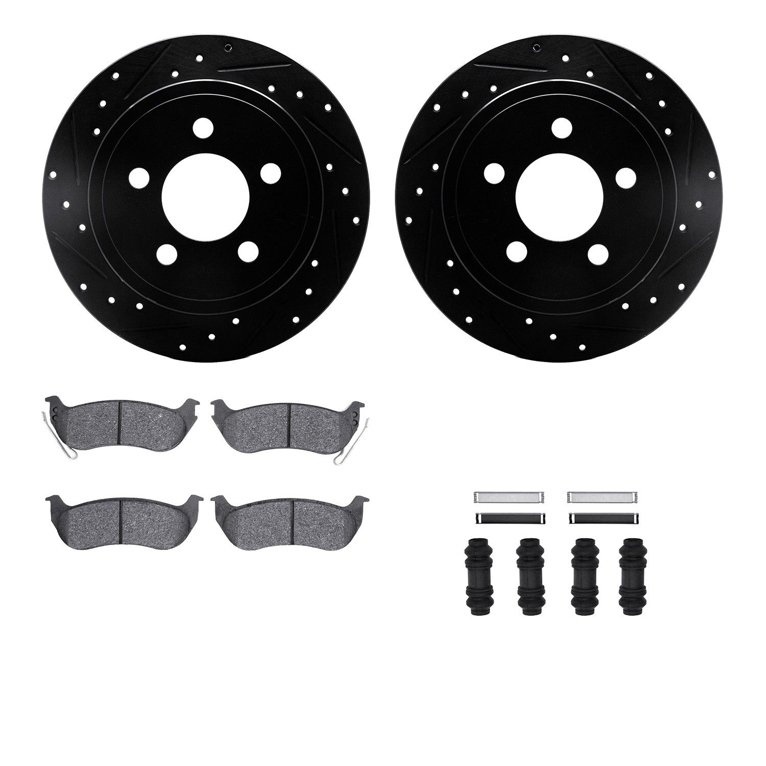 2007, 2006, 2005, 2004, 2003 Jeep Liberty Disc Brake Kit