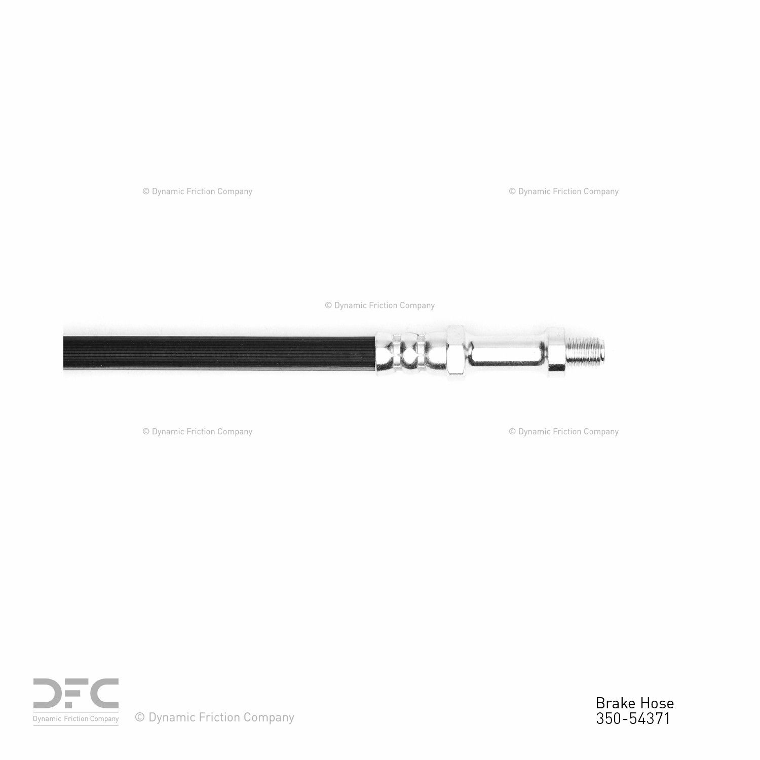 1972, 1971, 1970, 1969, 1968, 1967 Ford F-250 Brake Hydraulic Hose