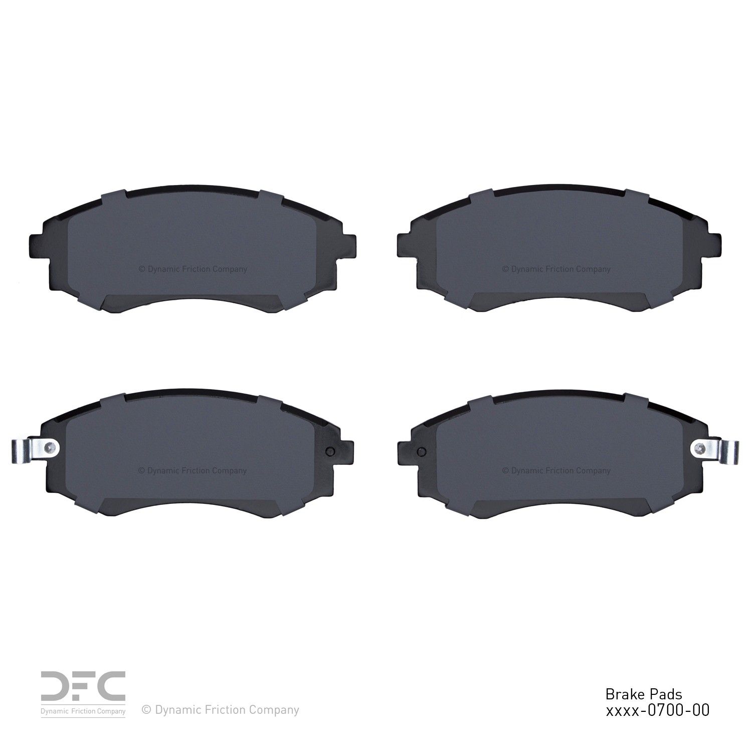 2002, 2001 Kia Optima Disc Brake Pad Set
