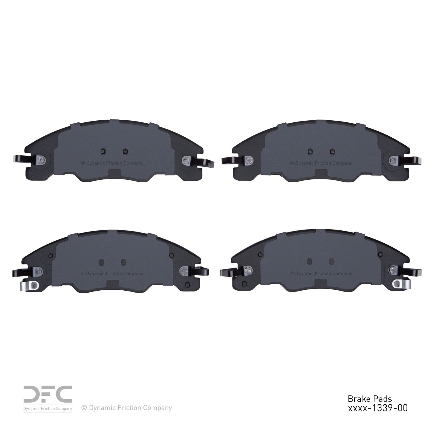 2011, 2010, 2009, 2008 Ford Focus Disc Brake Pad Set