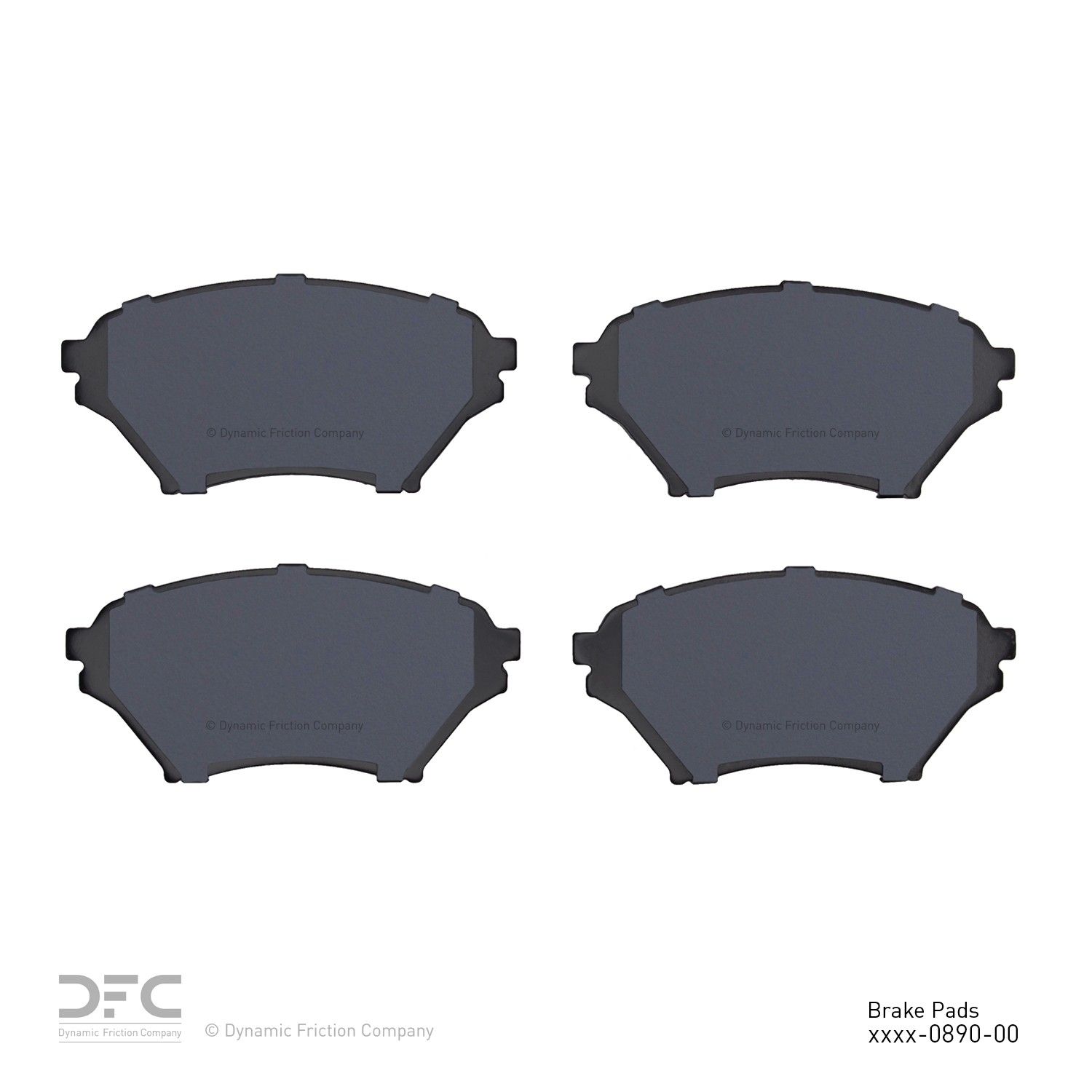 2005, 2004, 2003, 2002, 2001 Mazda Miata Disc Brake Pad Set