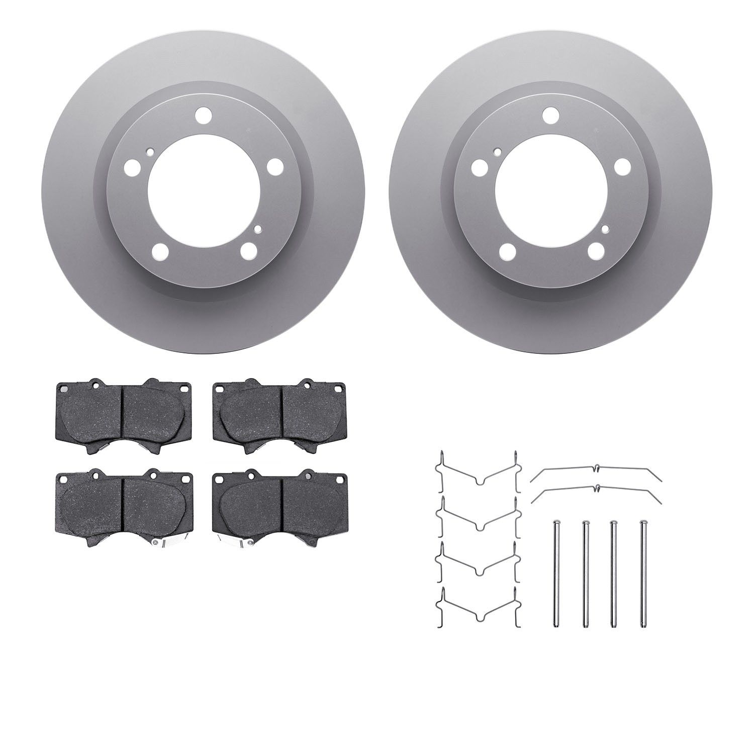2023, 2022, 2021, 2020, 2019, 2018, 2017, 2016, 2015, 2014, 2013, 2012, 2011, 2010 Lexus GX460 Disc Brake Kit