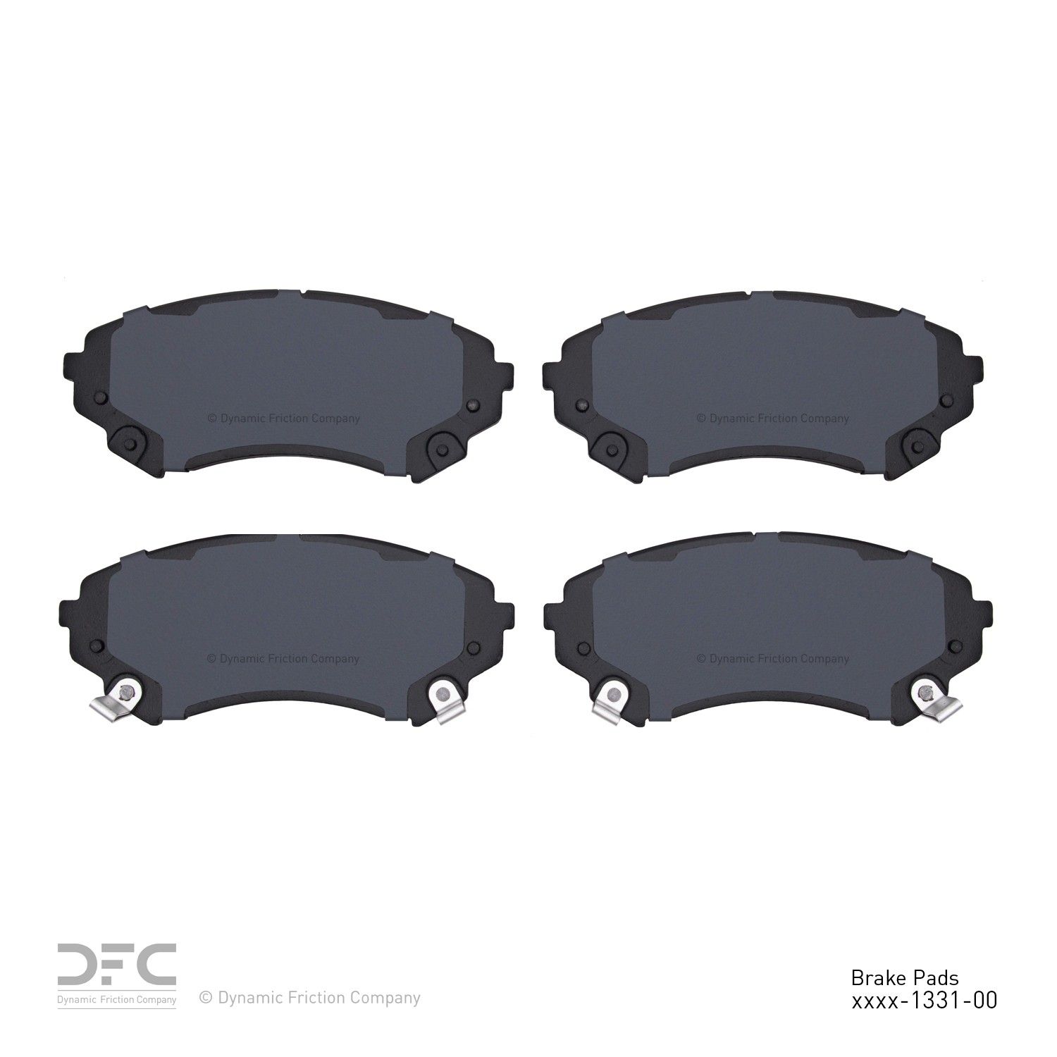 2014, 2013, 2012, 2011, 2010, 2009, 2008 Cadillac CTS Disc Brake Pad Set