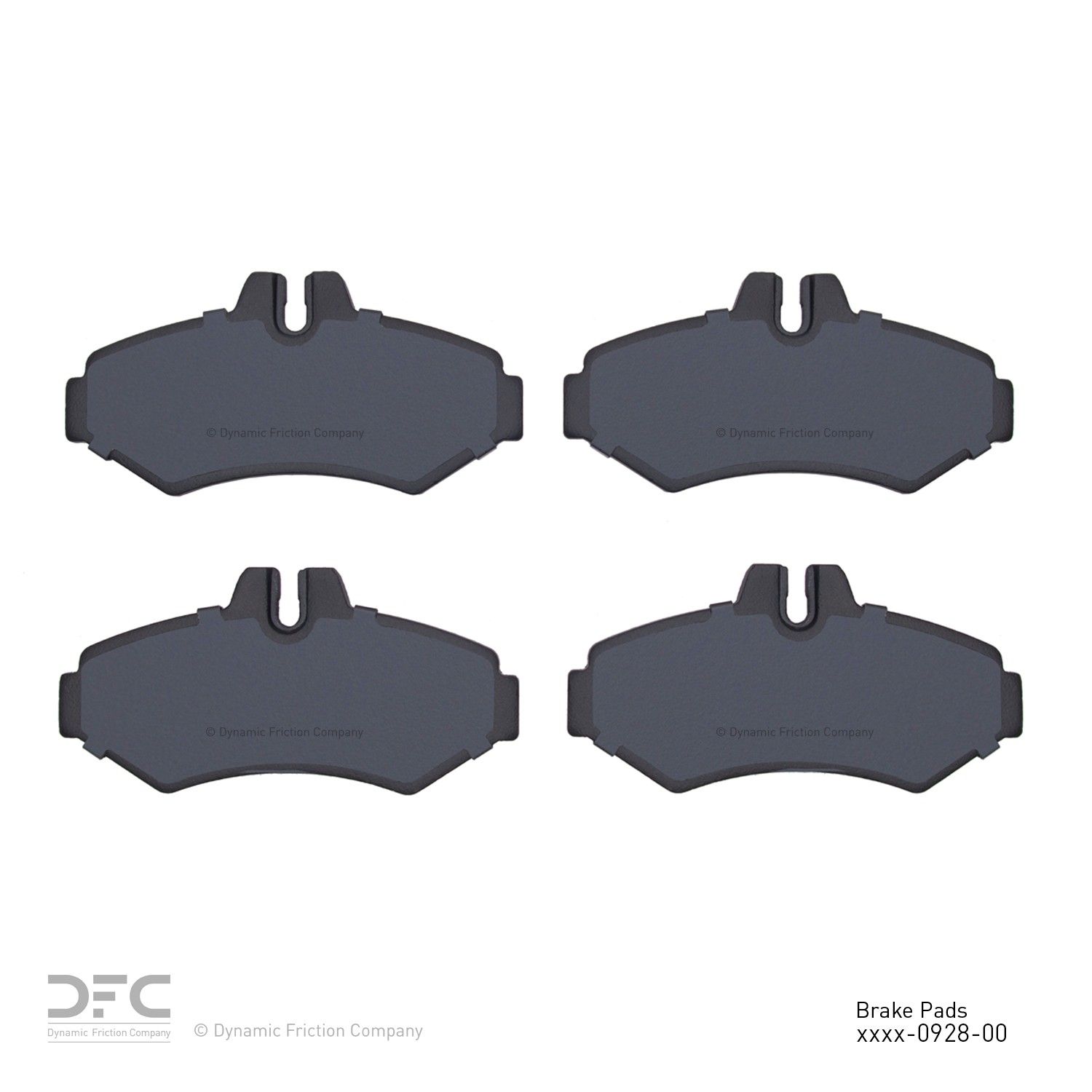 2006, 2005, 2004, 2003, 2002 Freightliner Sprinter 2500 2500 Disc Brake Pad Set