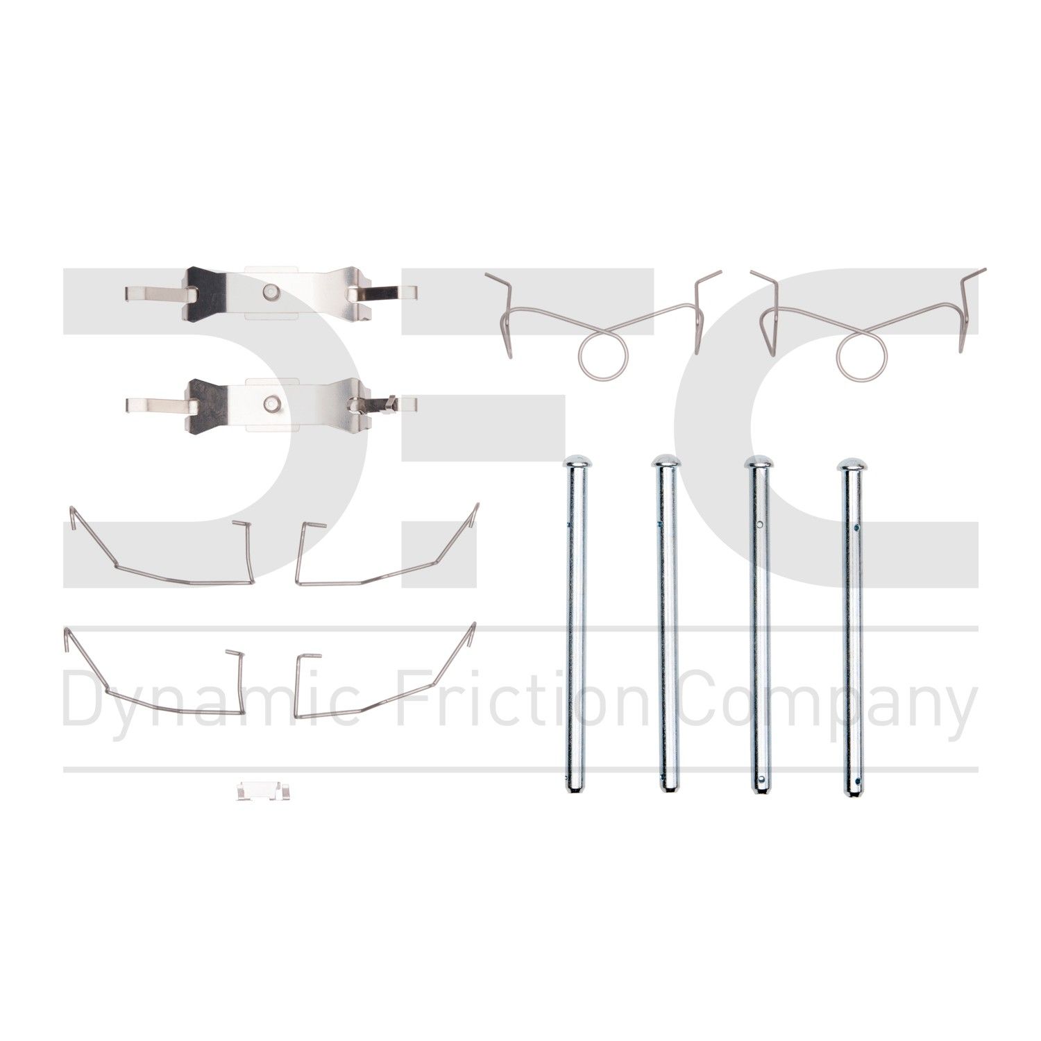 2016, 2015, 2014, 2013, 2012, 2011, 2010, 2009, 2008 Lexus LS600h Disc Brake Hardware Kit
