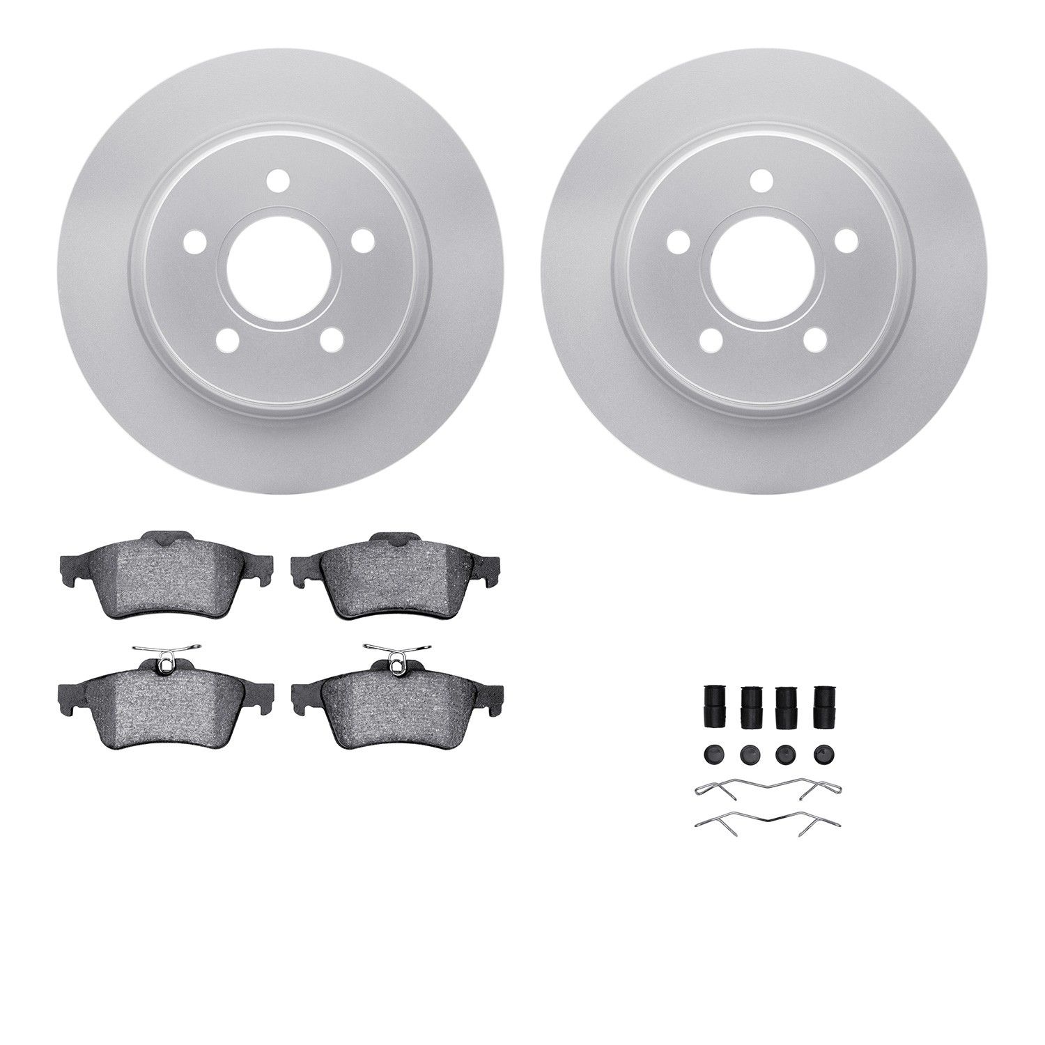 2013, 2012, 2011, 2010, 2009, 2008, 2007 Volvo C30 Disc Brake Kit