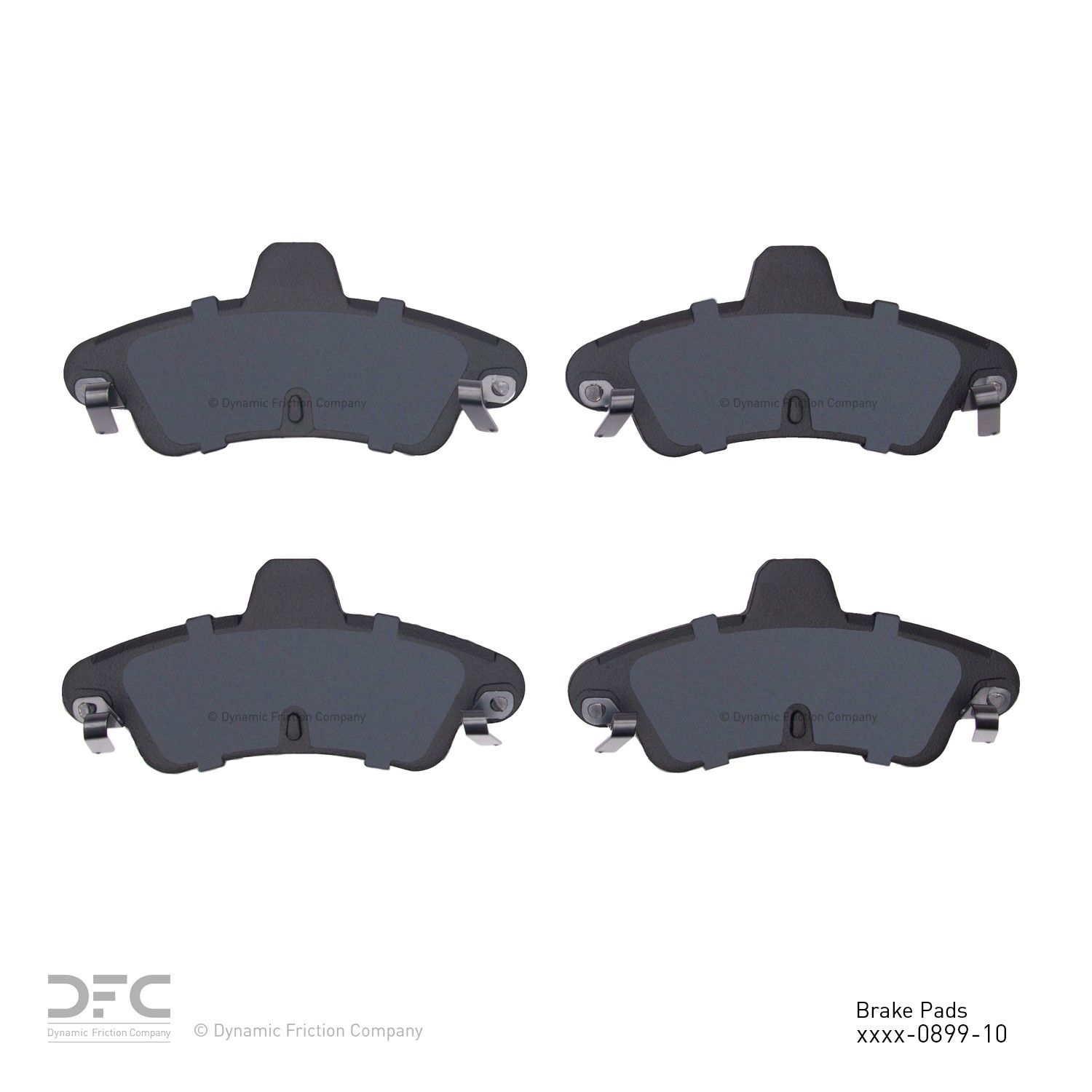 2000, 1999, 1998, 1997, 1996, 1995 Ford Contour Disc Brake Pad Set