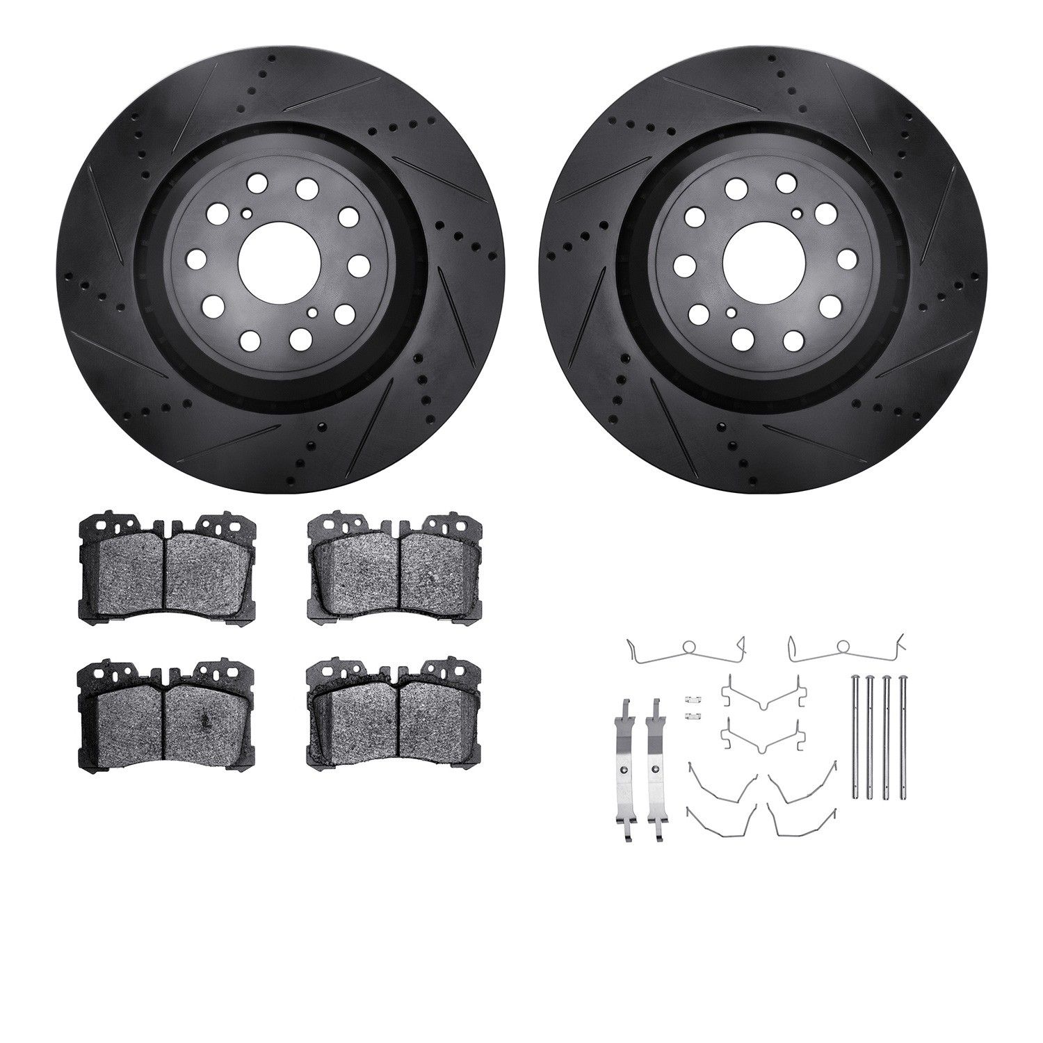 2016, 2015, 2014, 2013, 2012, 2011, 2010, 2009, 2008 Lexus LS600h Disc Brake Kit