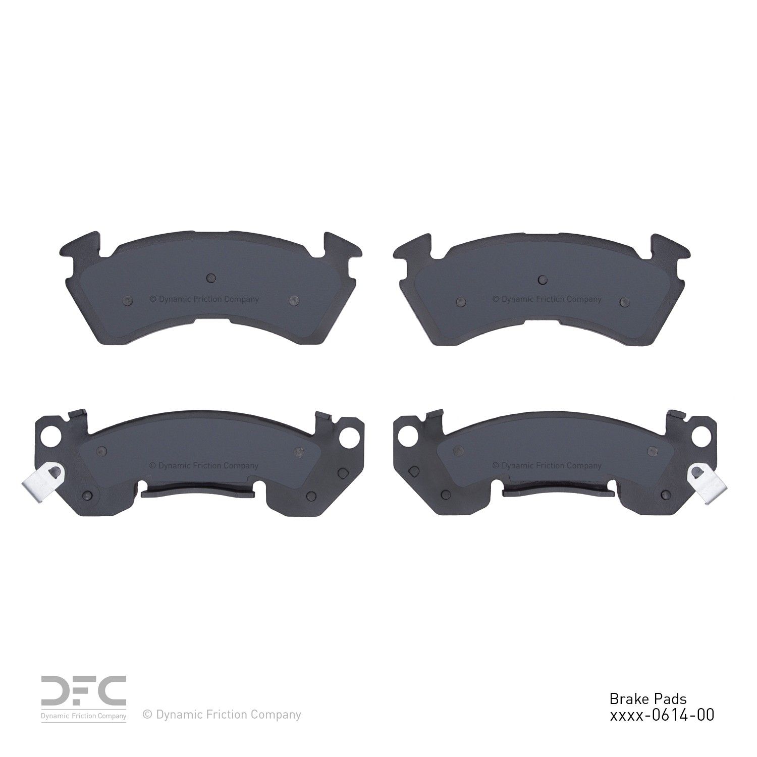 1993, 1992, 1991, 1990 Chevrolet Caprice Chassis Disc Brake Pad Set