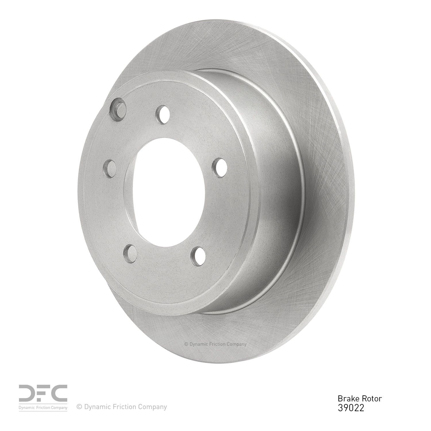 2017, 2016, 2015, 2014, 2013, 2012, 2011, 2010, 2009, 2008, 2007 Jeep Compass Disc Brake Rotor