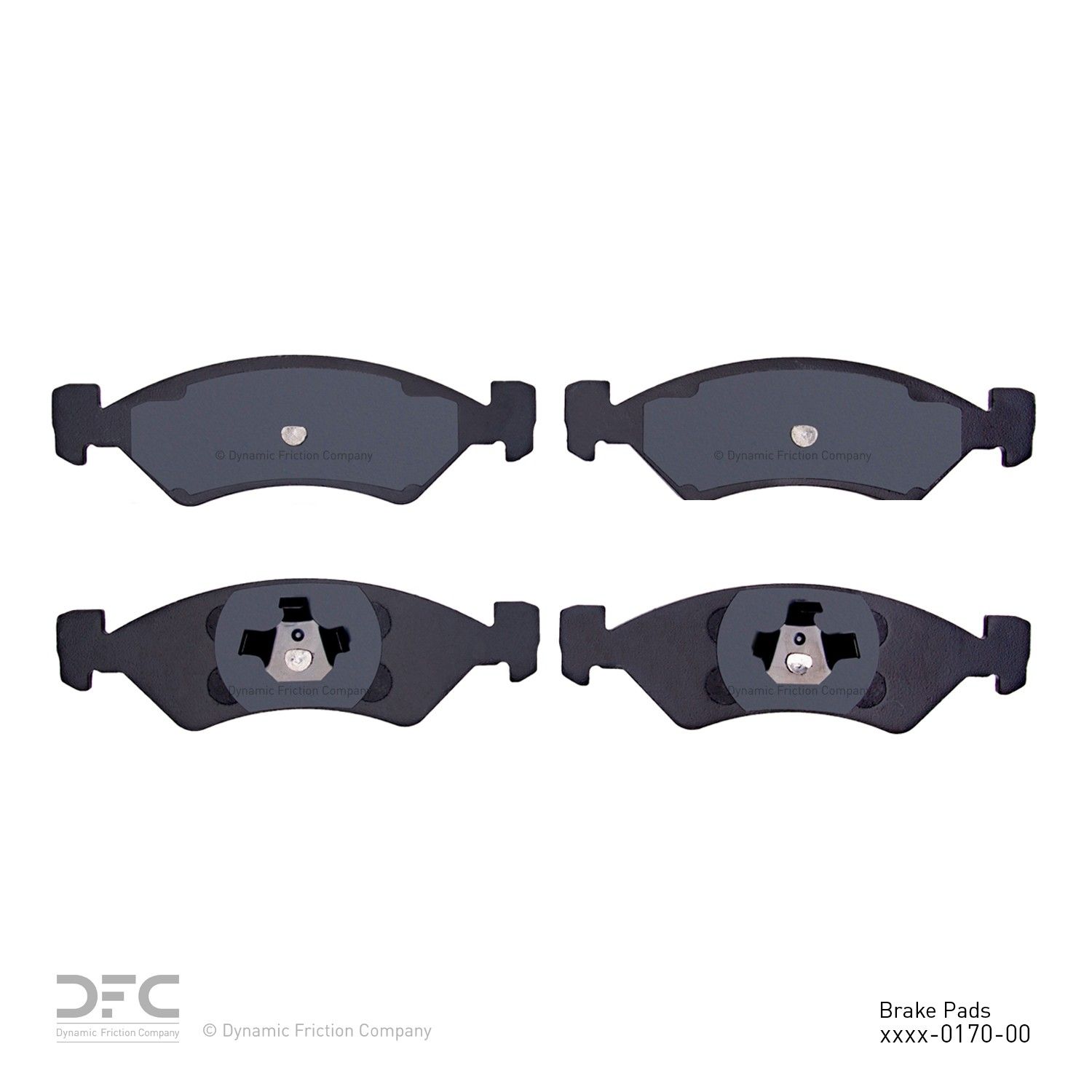 1989, 1988, 1987 Dodge Shadow Disc Brake Pad Set