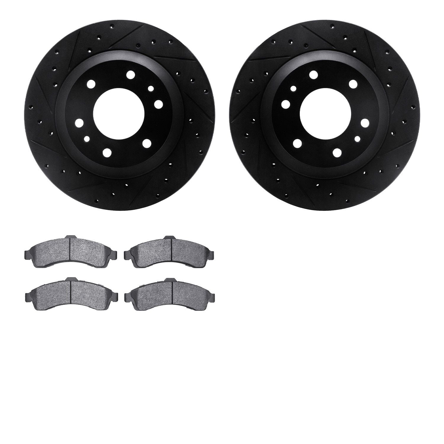 2002-2005 Buick Rainier Disc Brake Kit Dynamic Friction
