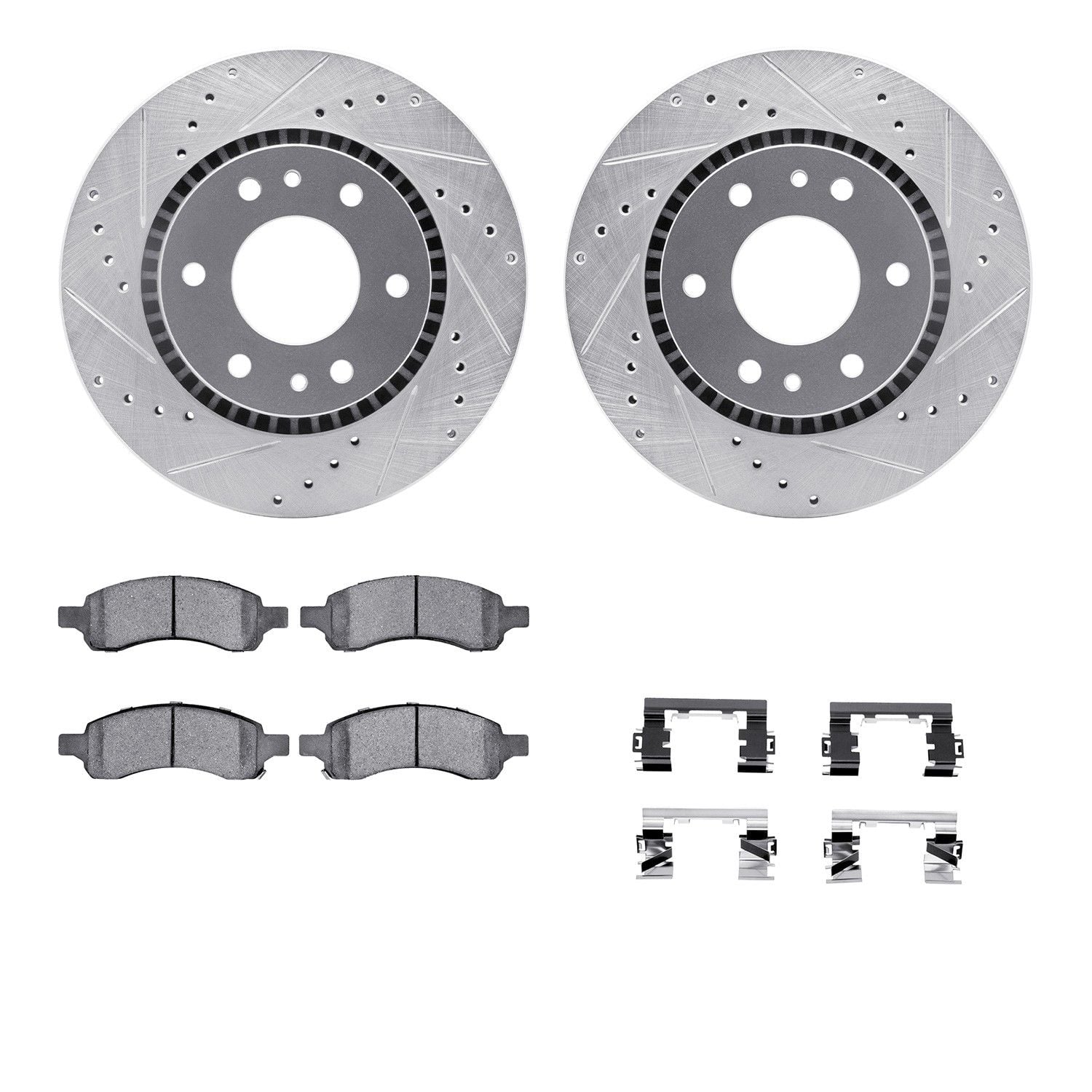 2006-2009 Buick Rainier Disc Brake Kit Dynamic Friction