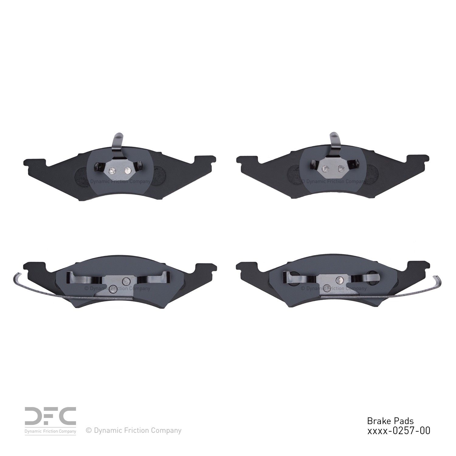 1985, 1984, 1983 Ford EXP Disc Brake Pad Set
