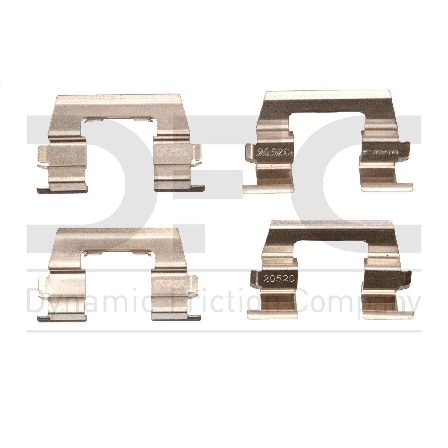 1994, 1993, 1992, 1991, 1990, 1989, 1988, 1987 Hyundai Excel Disc Brake Hardware Kit