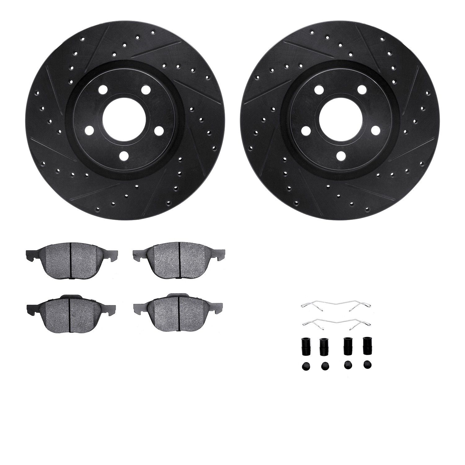 2013, 2012, 2011, 2010, 2009, 2008, 2007 Volvo C30 Disc Brake Kit