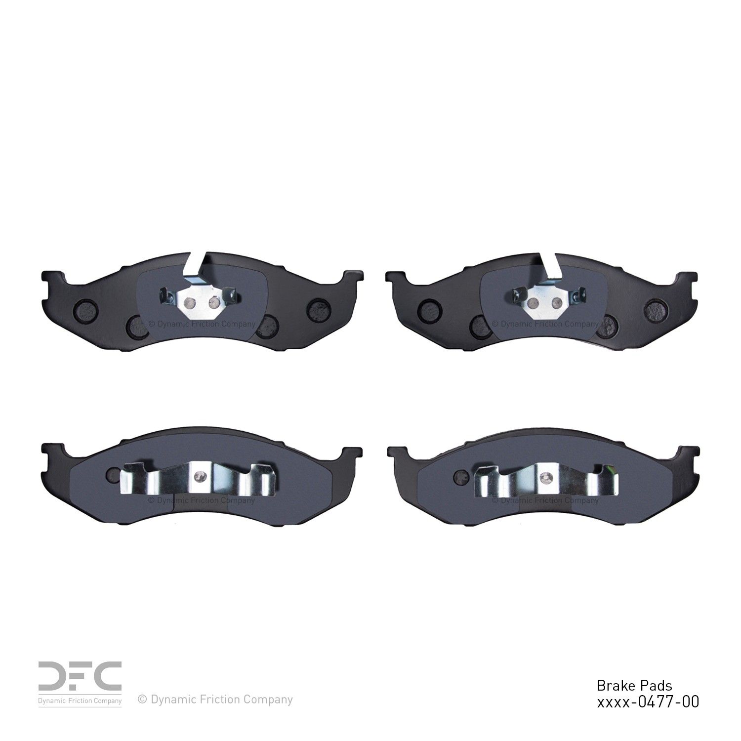 2001, 2000, 1999, 1998, 1997, 1996, 1995, 1994, 1993, 1992, 1991, 1990 Jeep Cherokee Disc Brake Pad Set