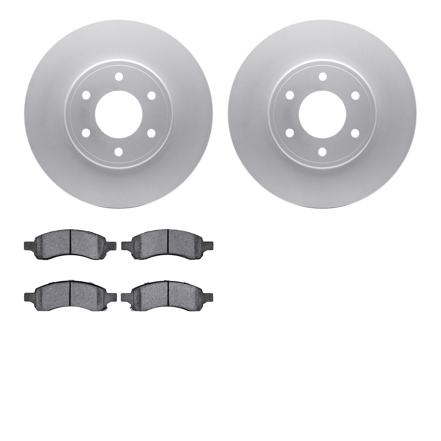 2006-2009 Chevrolet Trailblazer Disc Brake Kit Dynamic Friction