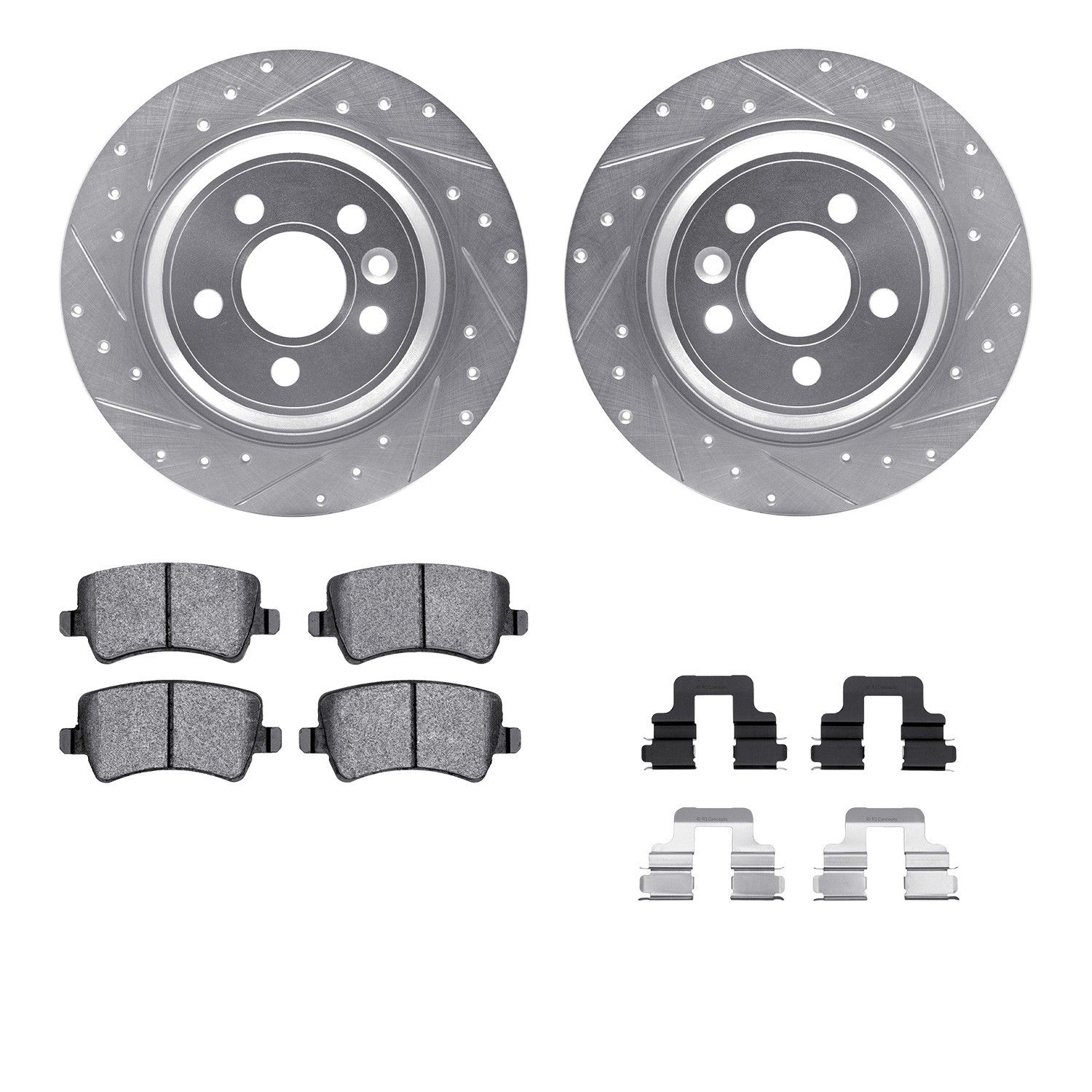 2016, 2015, 2014, 2013, 2012, 2011, 2010, 2009, 2008 Volvo S80 Disc Brake Kit