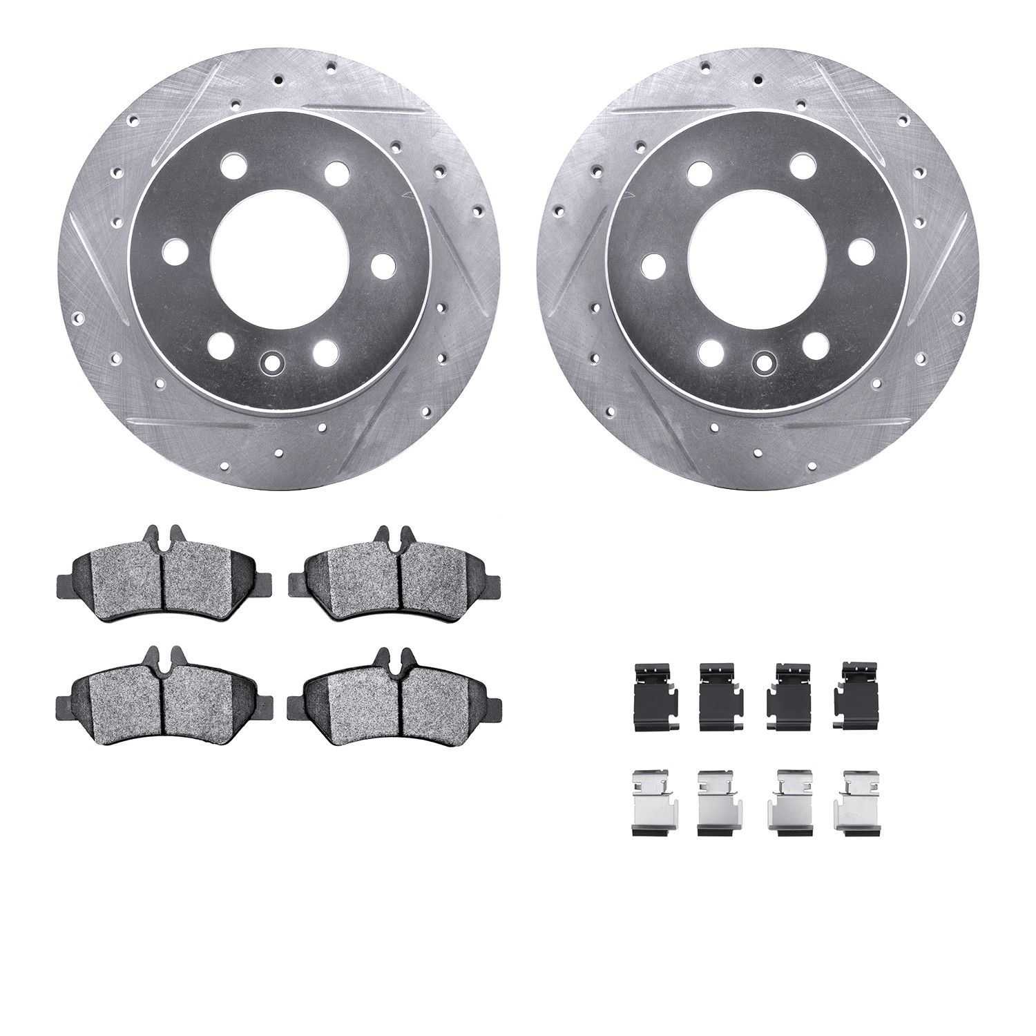 2013, 2012, 2011, 2010, 2009, 2008, 2007 Freightliner Sprinter 3500 3500 Disc Brake Kit