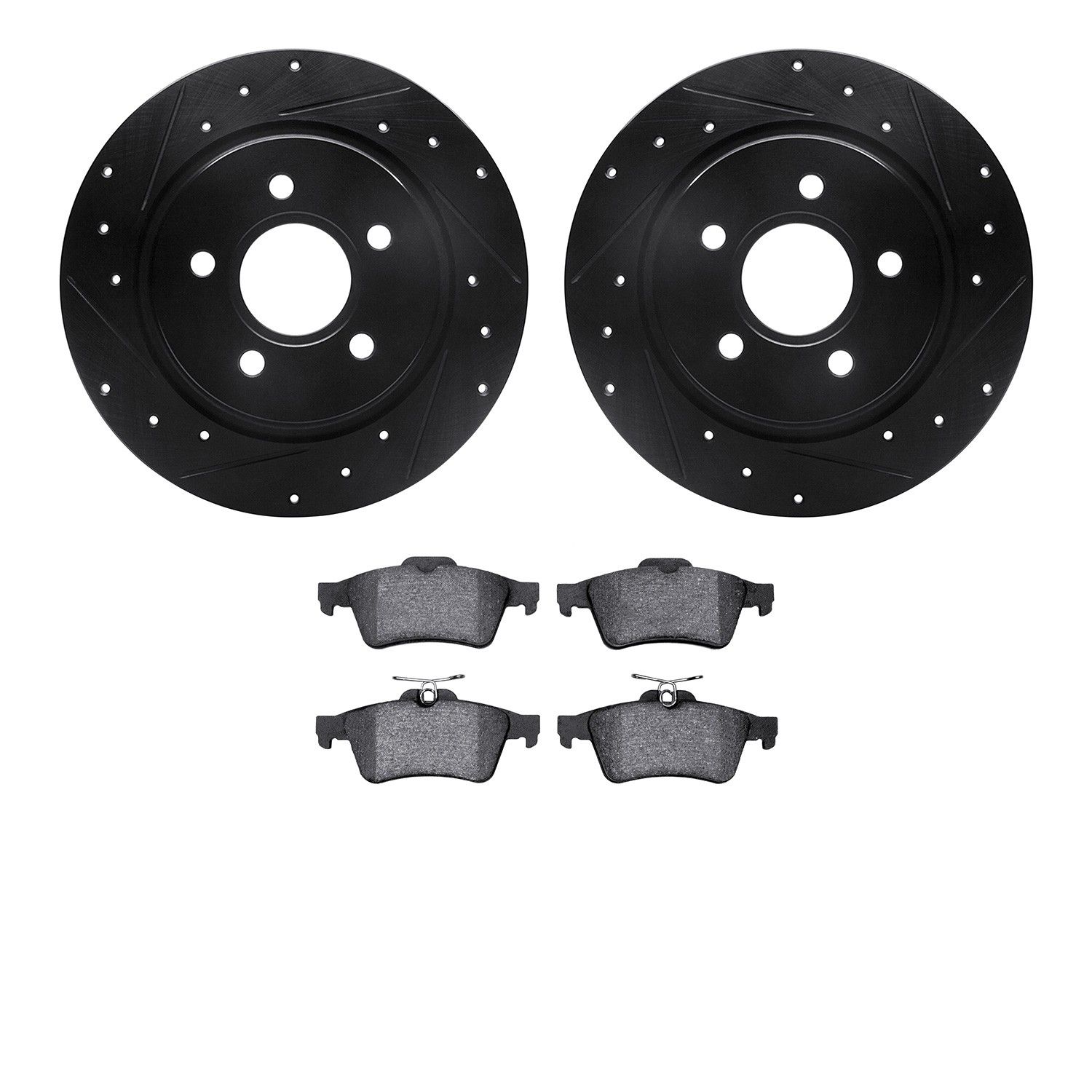 2013, 2012, 2011, 2010, 2009, 2008, 2007, 2006 Volvo C70 Disc Brake Kit