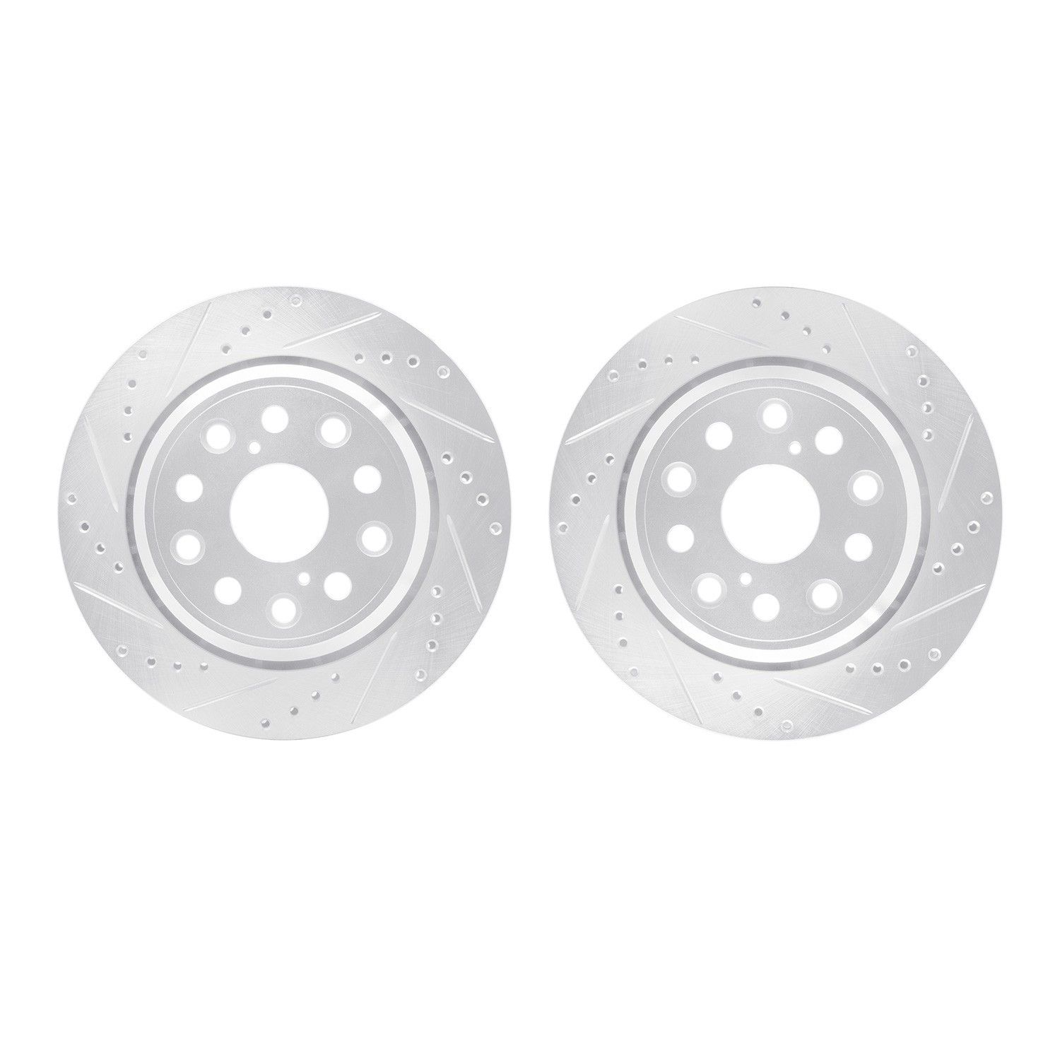 2017, 2016, 2015, 2014, 2013, 2012, 2011, 2010, 2009, 2008, 2007 Lexus LS460 Disc Brake Rotor Set
