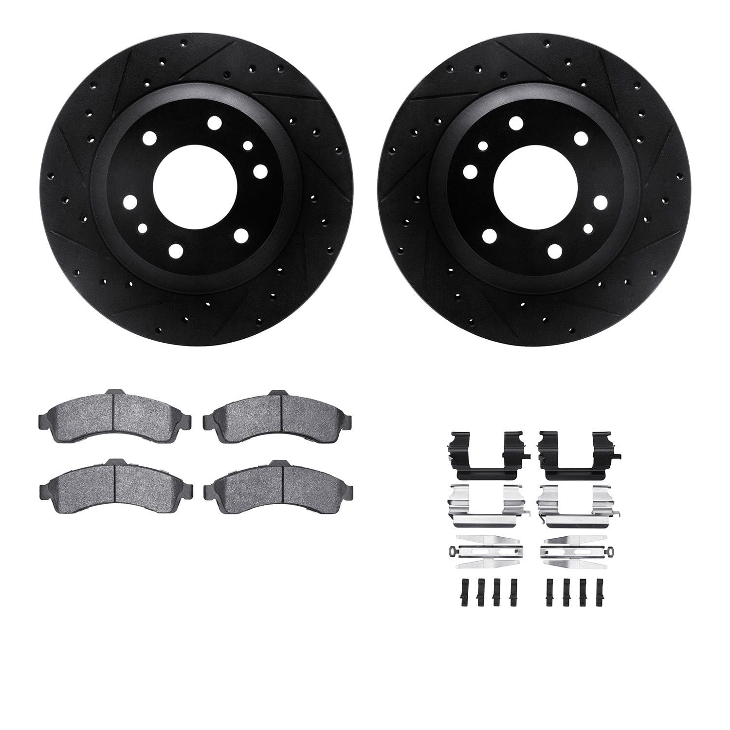 2002-2005 Buick Rainier Disc Brake Kit Dynamic Friction