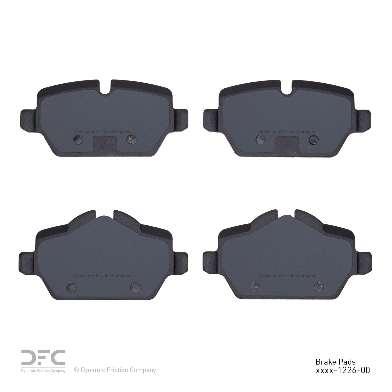 2016, 2015, 2014, 2013 Mini Cooper Paceman Disc Brake Pad Set