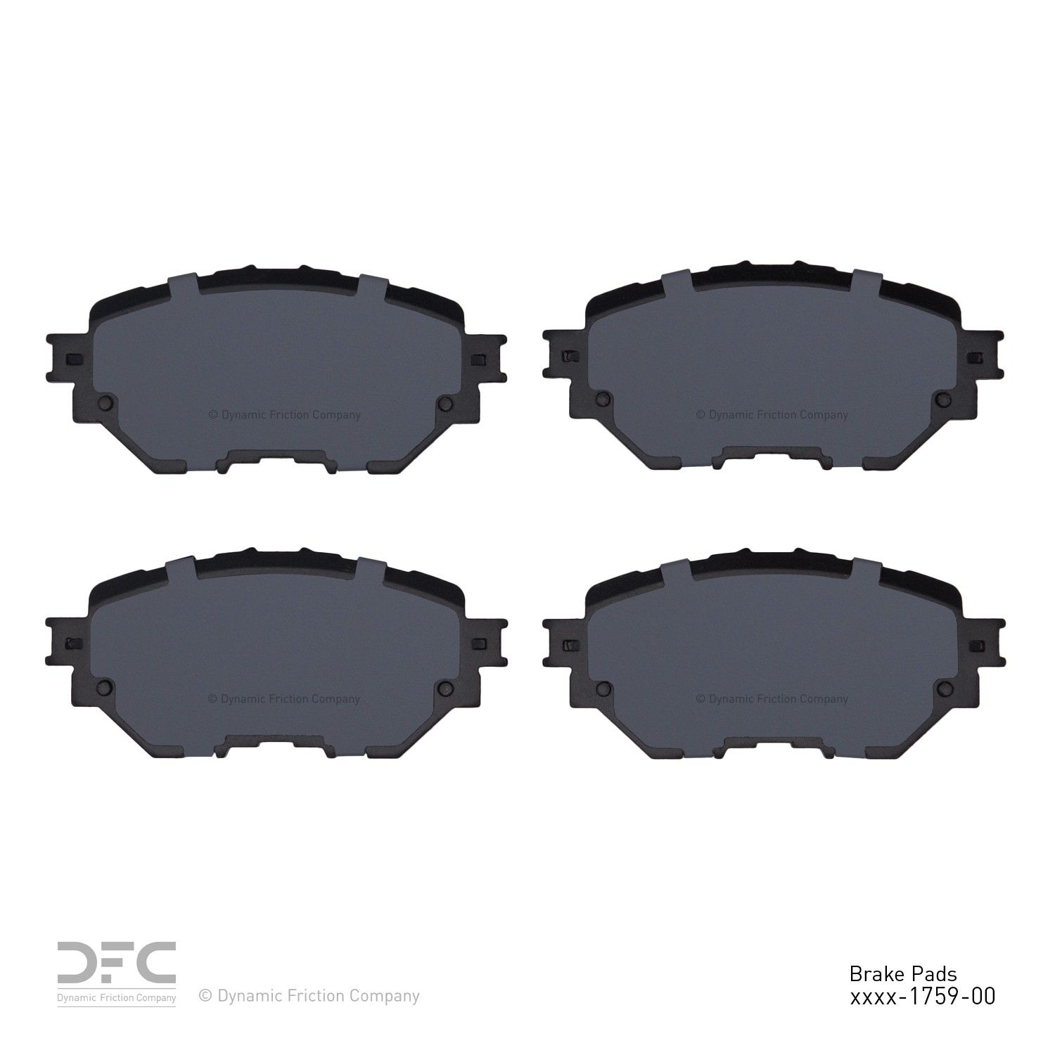 2018, 2017, 2016, 2015, 2014 Mazda 3 Disc Brake Pad Set