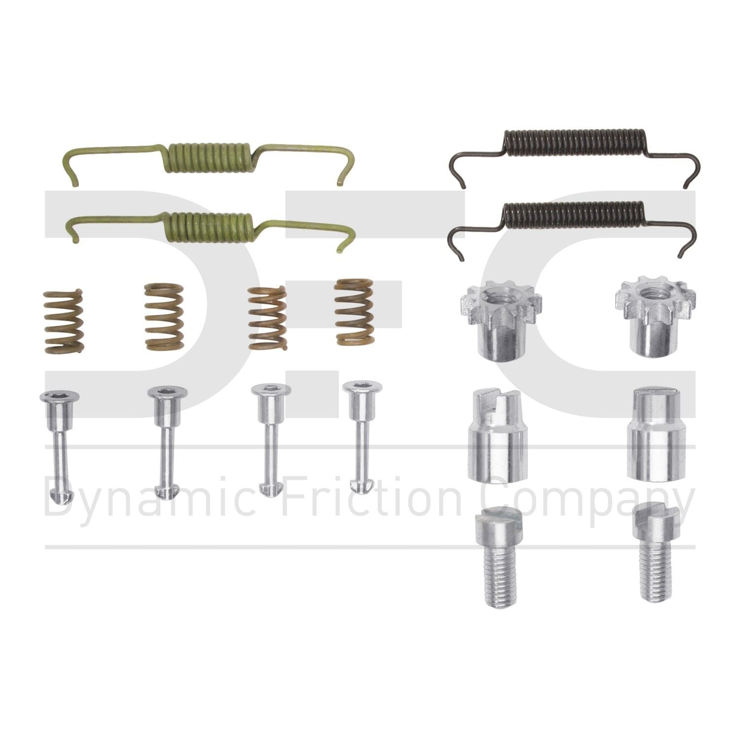 2006-2008 BMW 525i Parking Brake Hardware Kit Dynamic Friction