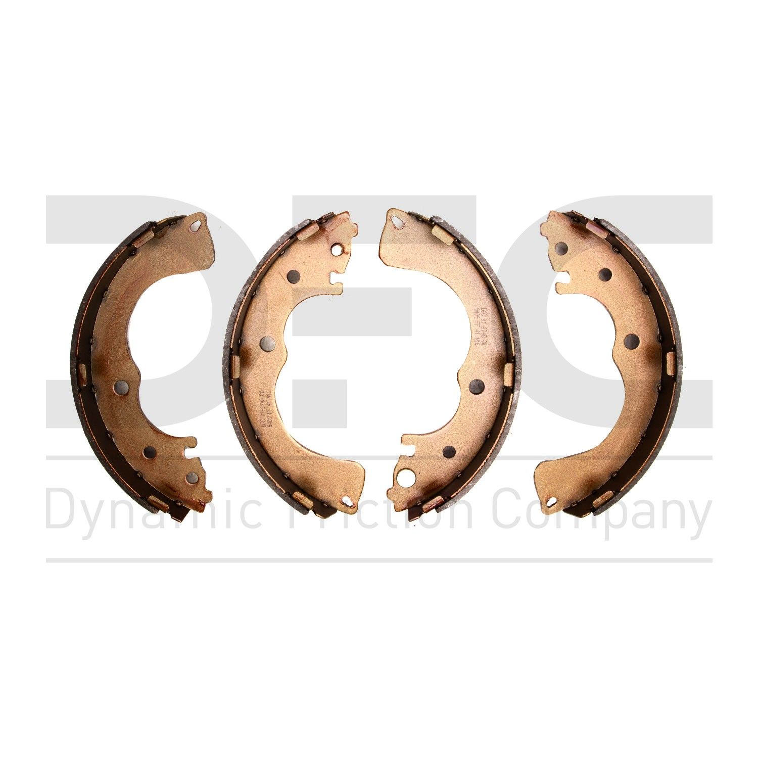 2003, 2002, 2001, 2000 Mazda MPV Drum Brake Shoe Set