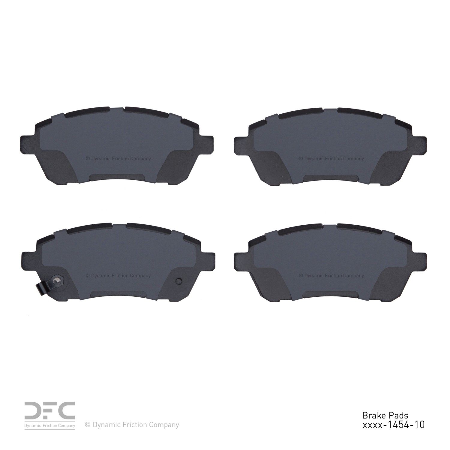 2015, 2014, 2013, 2012, 2011 Mazda 2 Disc Brake Pad Set