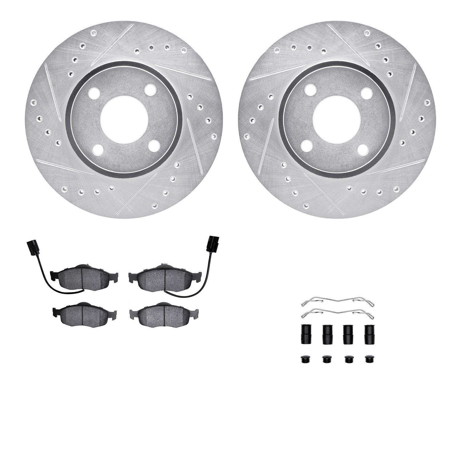 2000, 1999, 1998 Ford Contour Disc Brake Kit