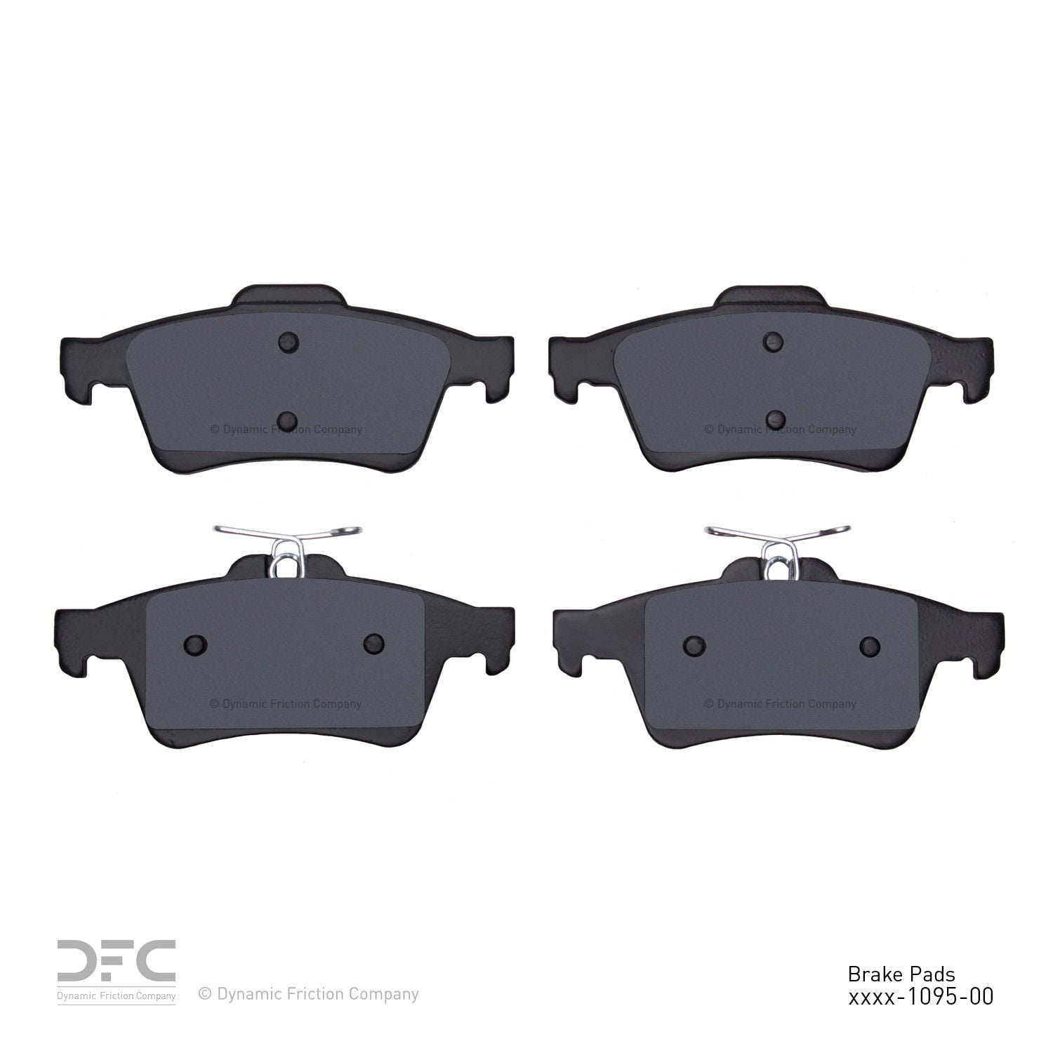 2013, 2012, 2011, 2010, 2009, 2008, 2007, 2006, 2005, 2004 Mazda 3 Disc Brake Pad Set