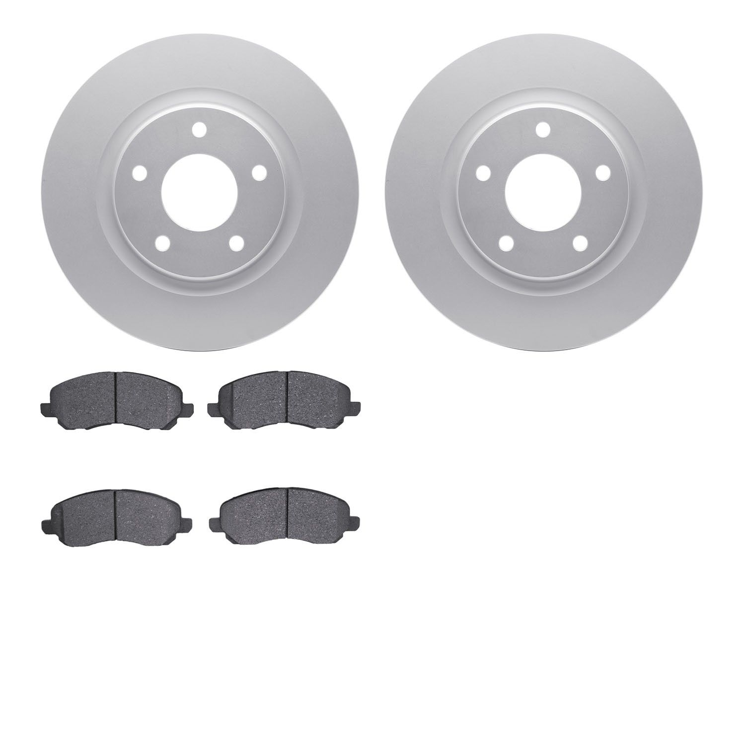 2017, 2016 Jeep Compass Disc Brake Kit
