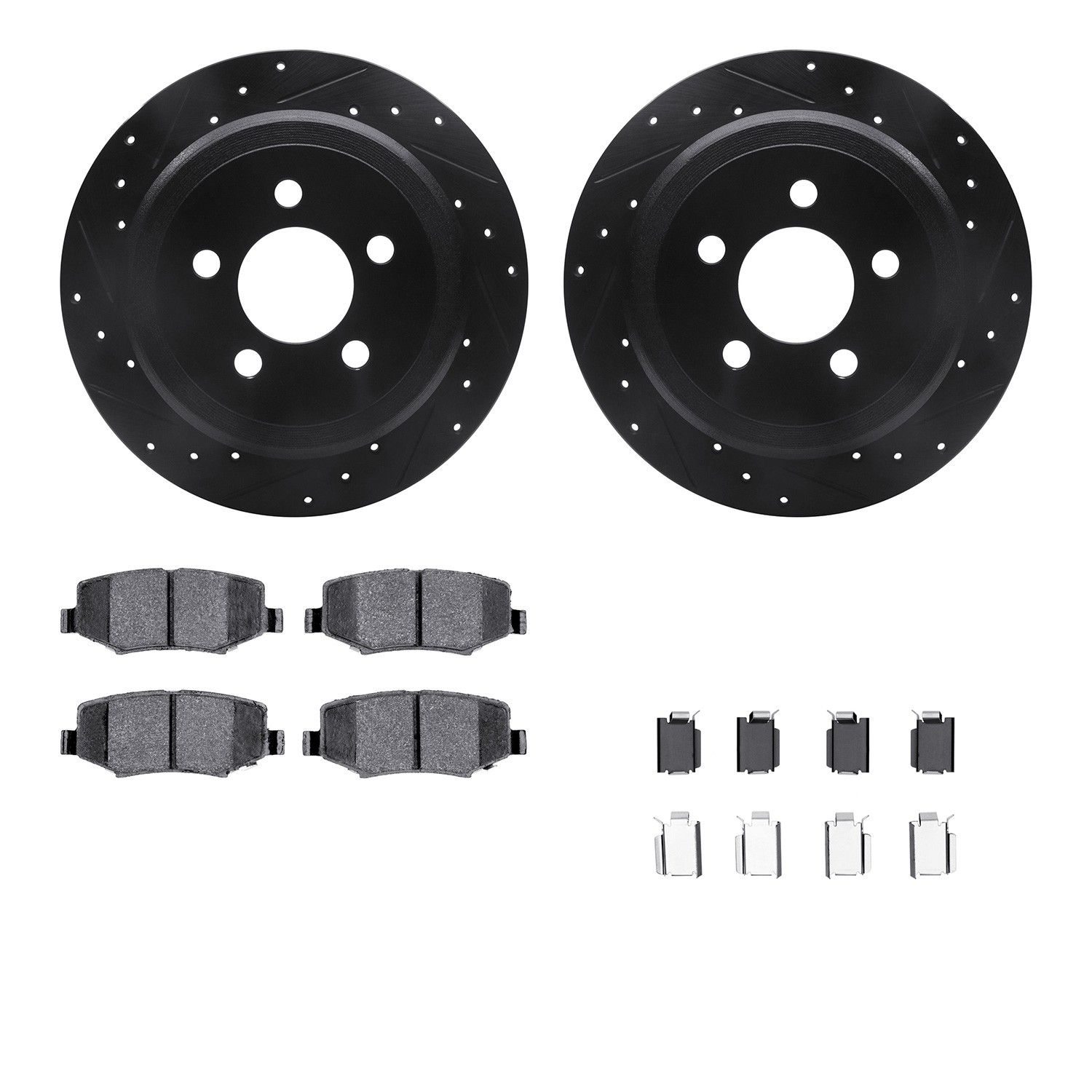 2011, 2010, 2009, 2008, 2007 Dodge Nitro Disc Brake Kit