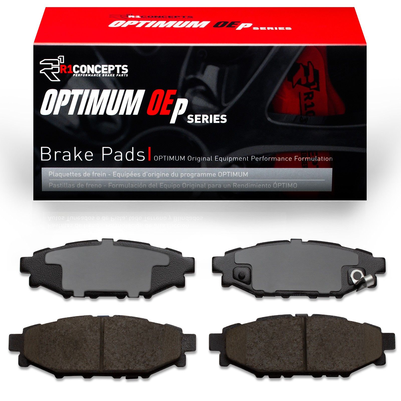 2014, 2013, 2012, 2011, 2010, 2009, 2008, 2007, 2006, 2005 Subaru Outback Disc Brake Pad Set