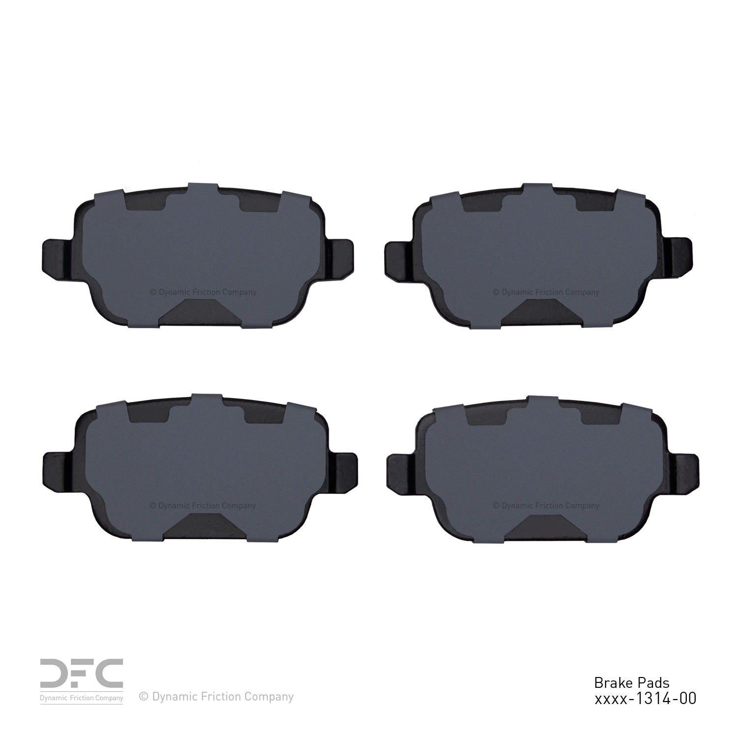 2010 Ford Focus Disc Brake Pad Set