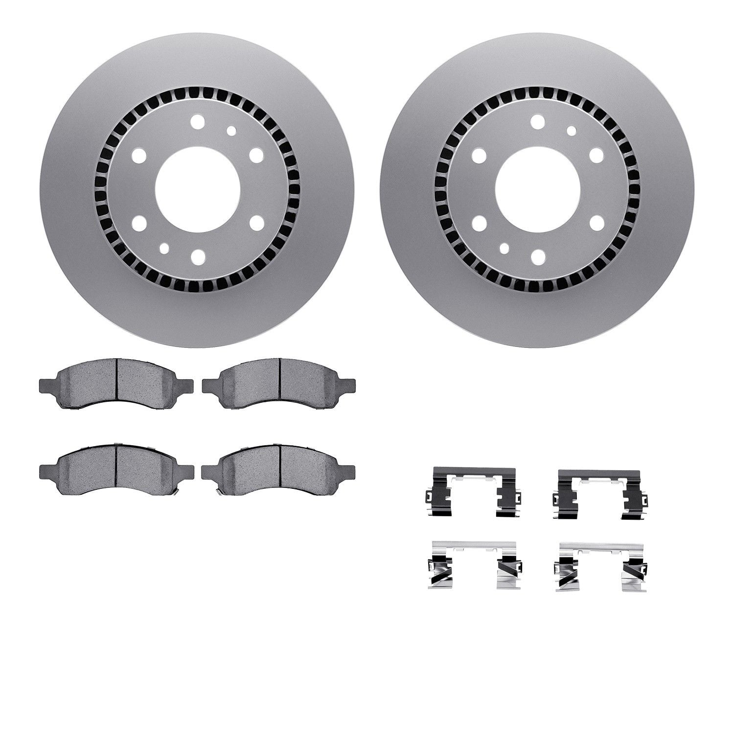 2006-2009 Buick Rainier Disc Brake Kit Dynamic Friction