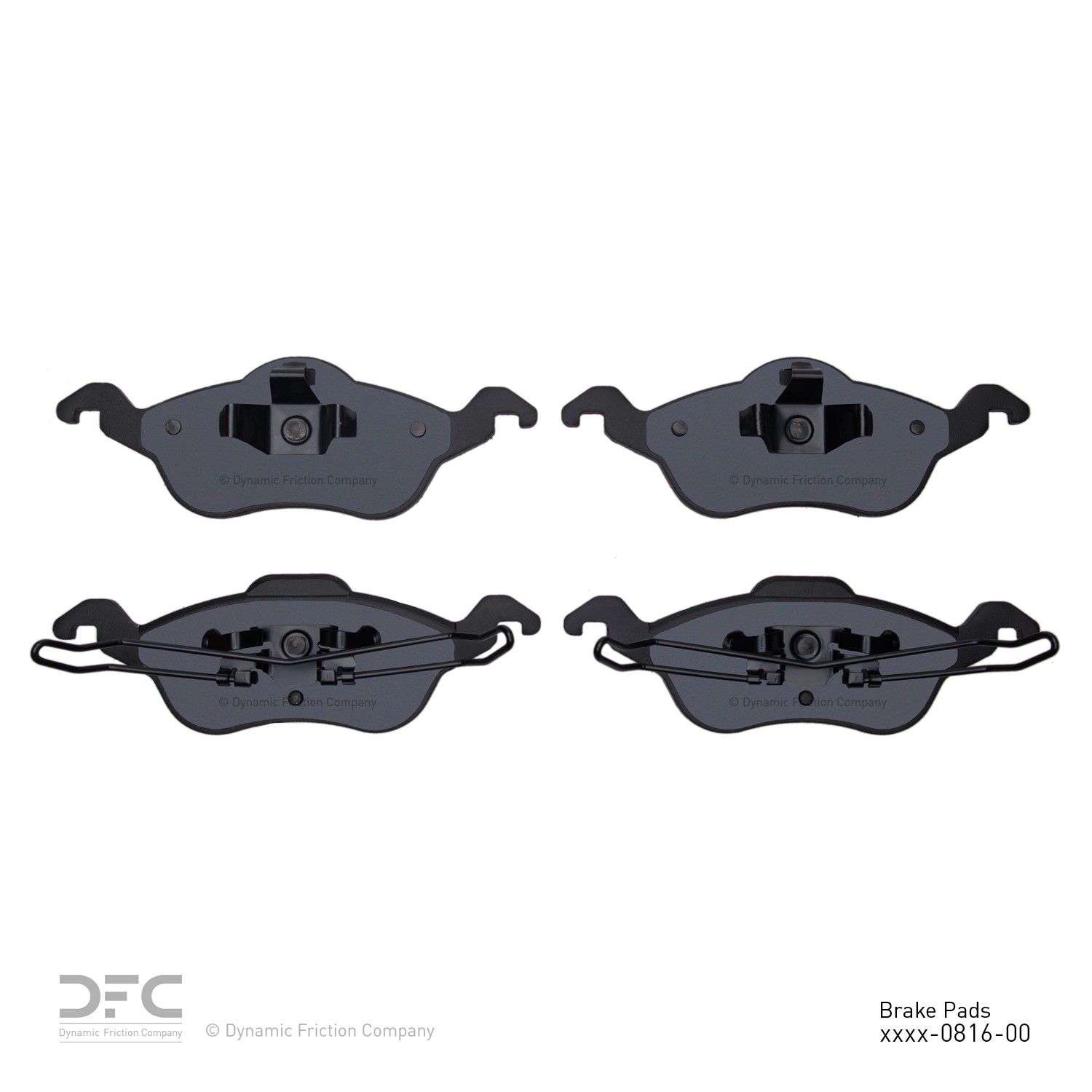 2004, 2003, 2002, 2001, 2000 Ford Focus Disc Brake Pad Set