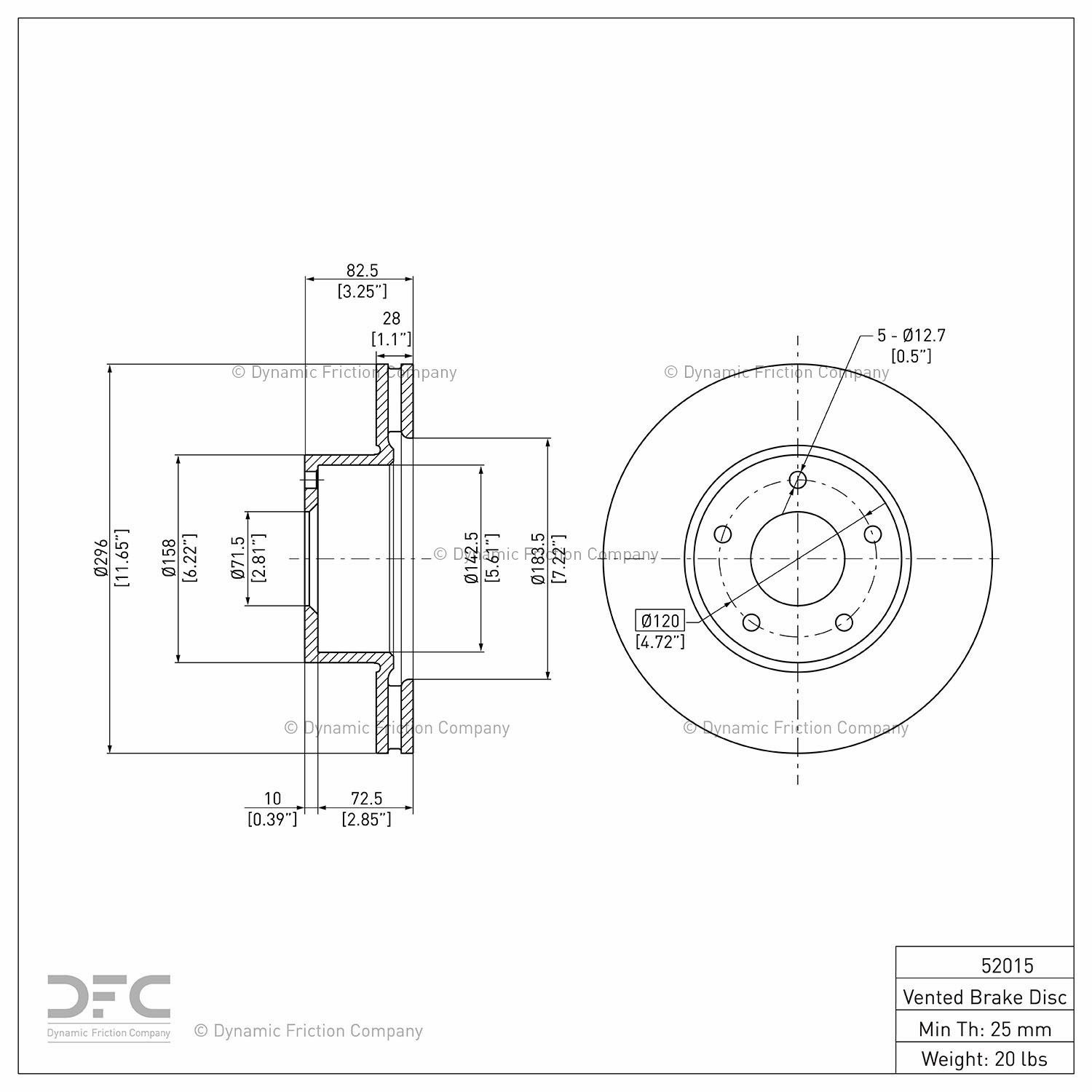 2004 Pontiac GTO Disc Brake Rotor