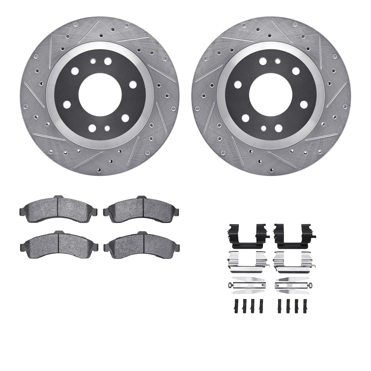 2002-2005 Buick Rainier Disc Brake Kit Dynamic Friction