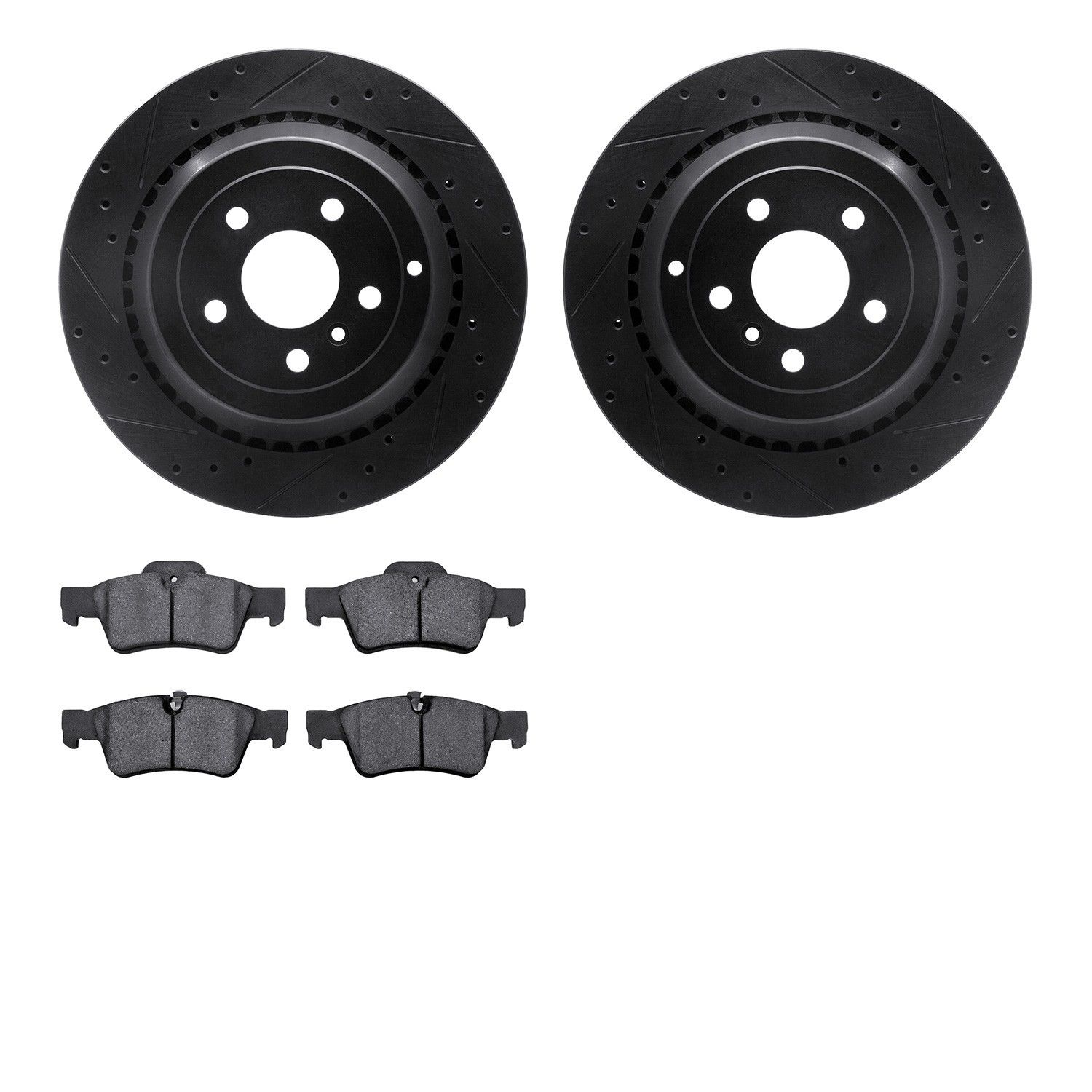 2009, 2008 Mercedes-Benz ML320 2008-2009 Mercedes-Benz GL320 Disc Brake Kit