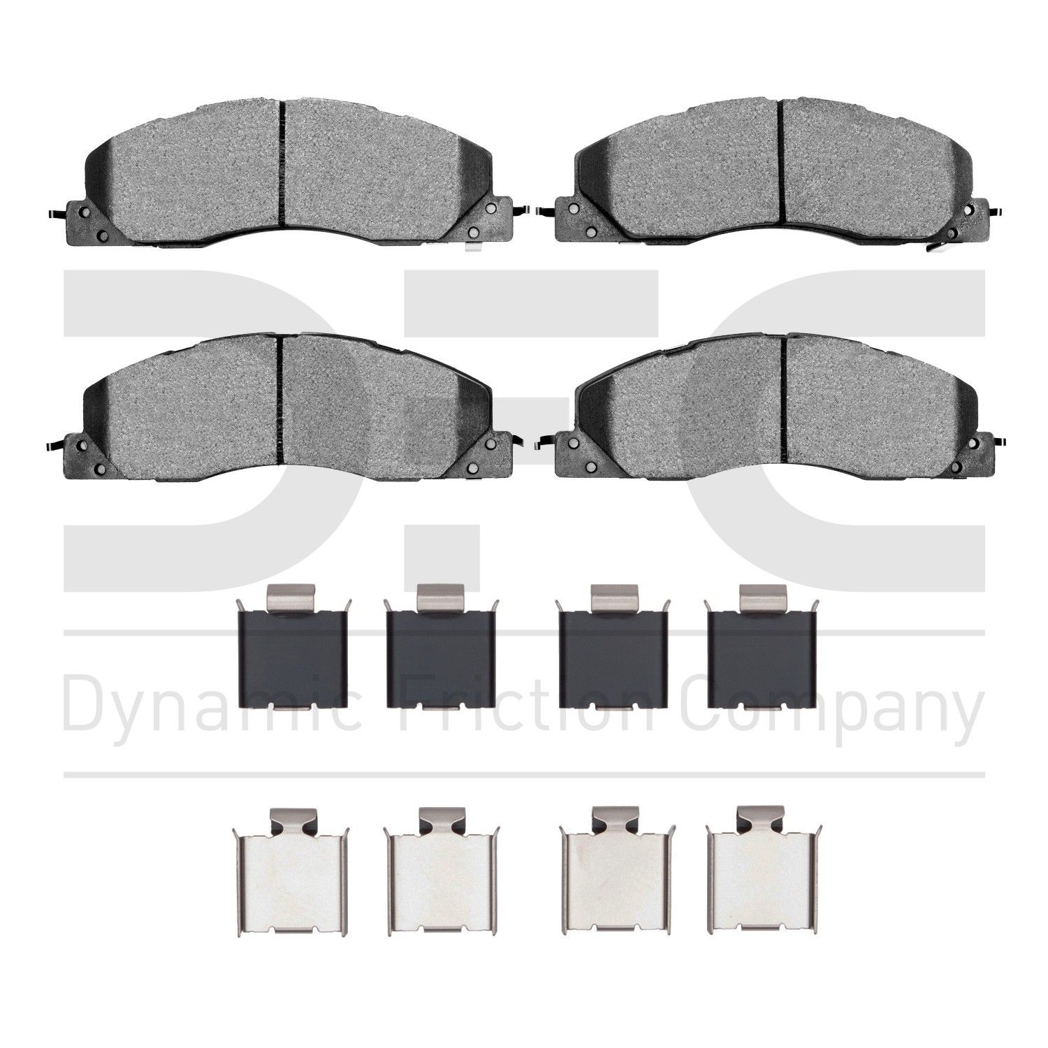 2018, 2017, 2016, 2015, 2014, 2013, 2012, 2011 Ram 2500 2500 Disc Brake Pad Set