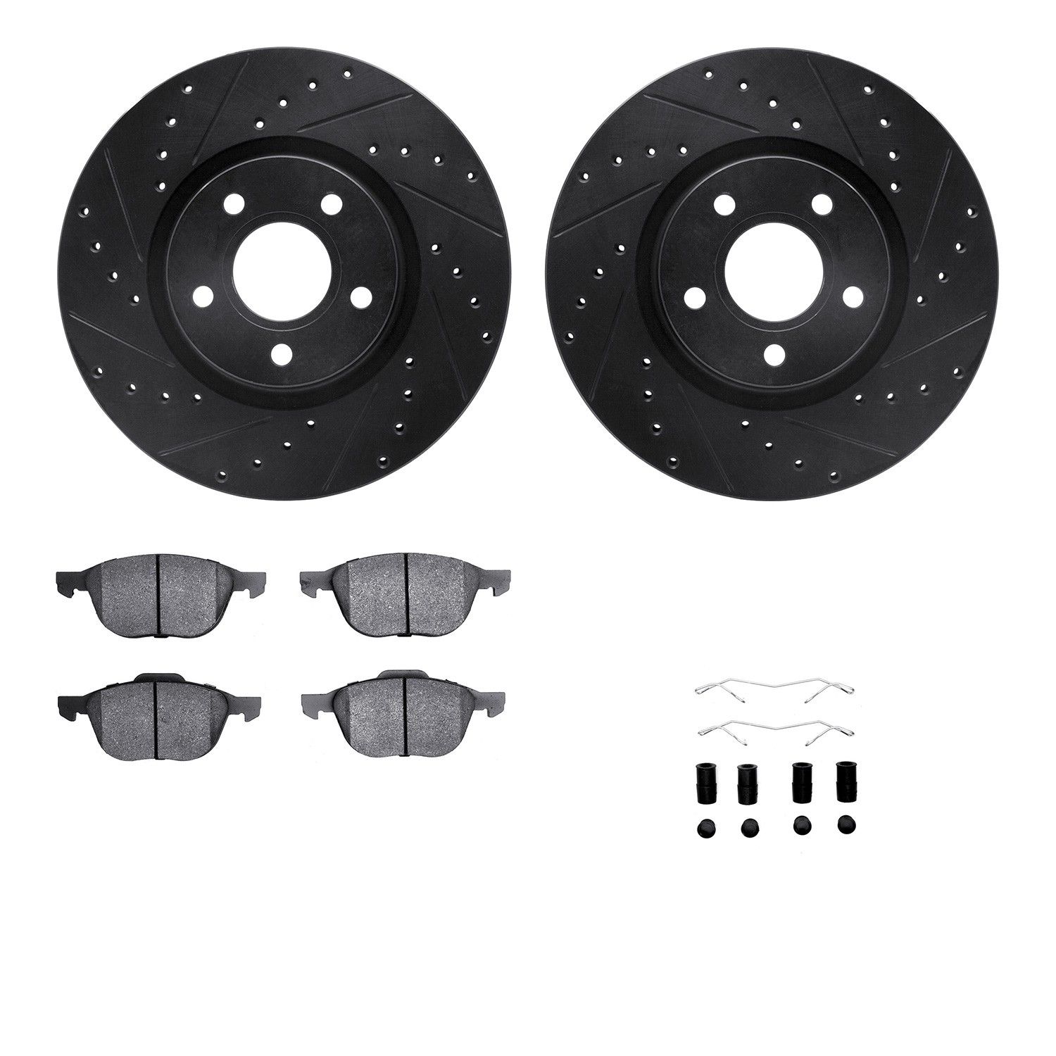 2013, 2012, 2011, 2010, 2009, 2008, 2007 Volvo C30 Disc Brake Kit