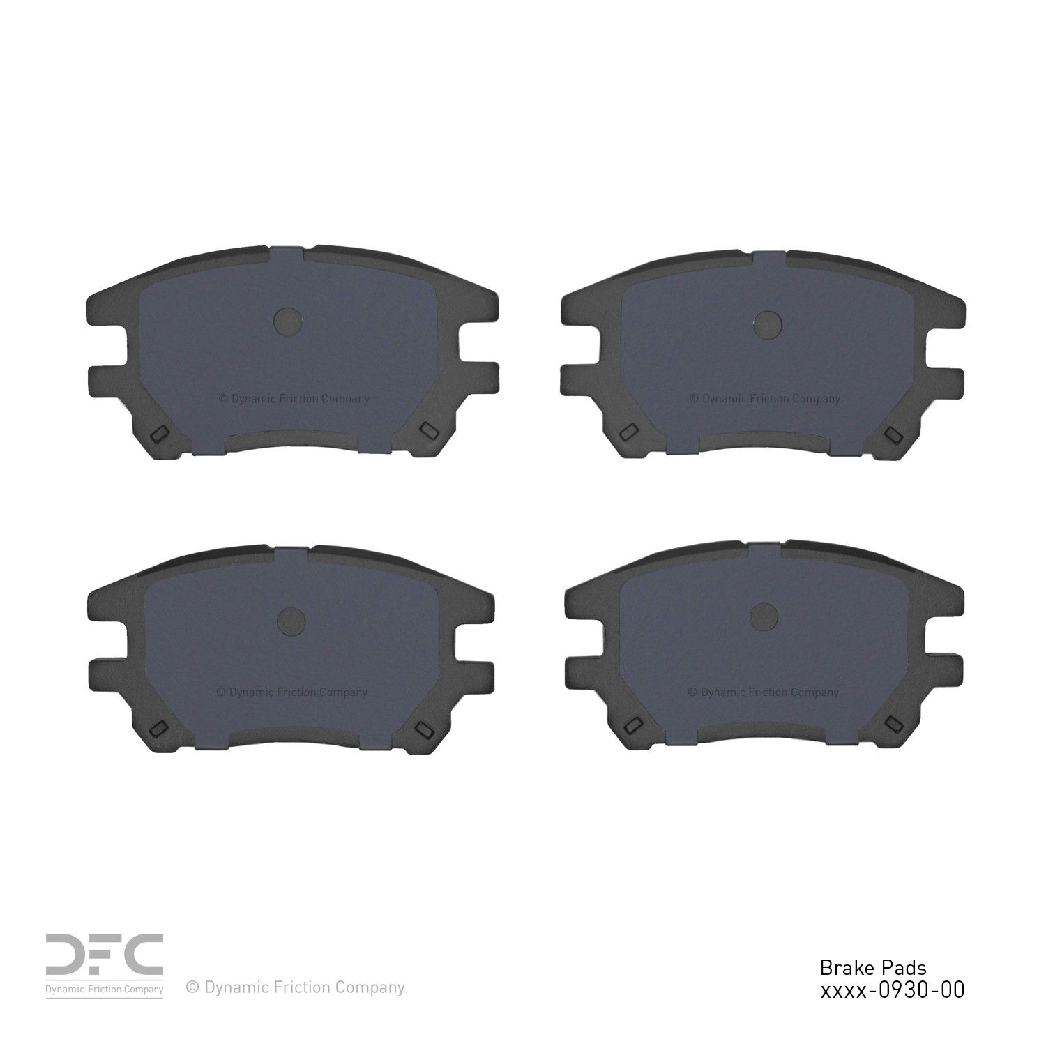 2003, 2002 Lexus RX300 Disc Brake Pad Set
