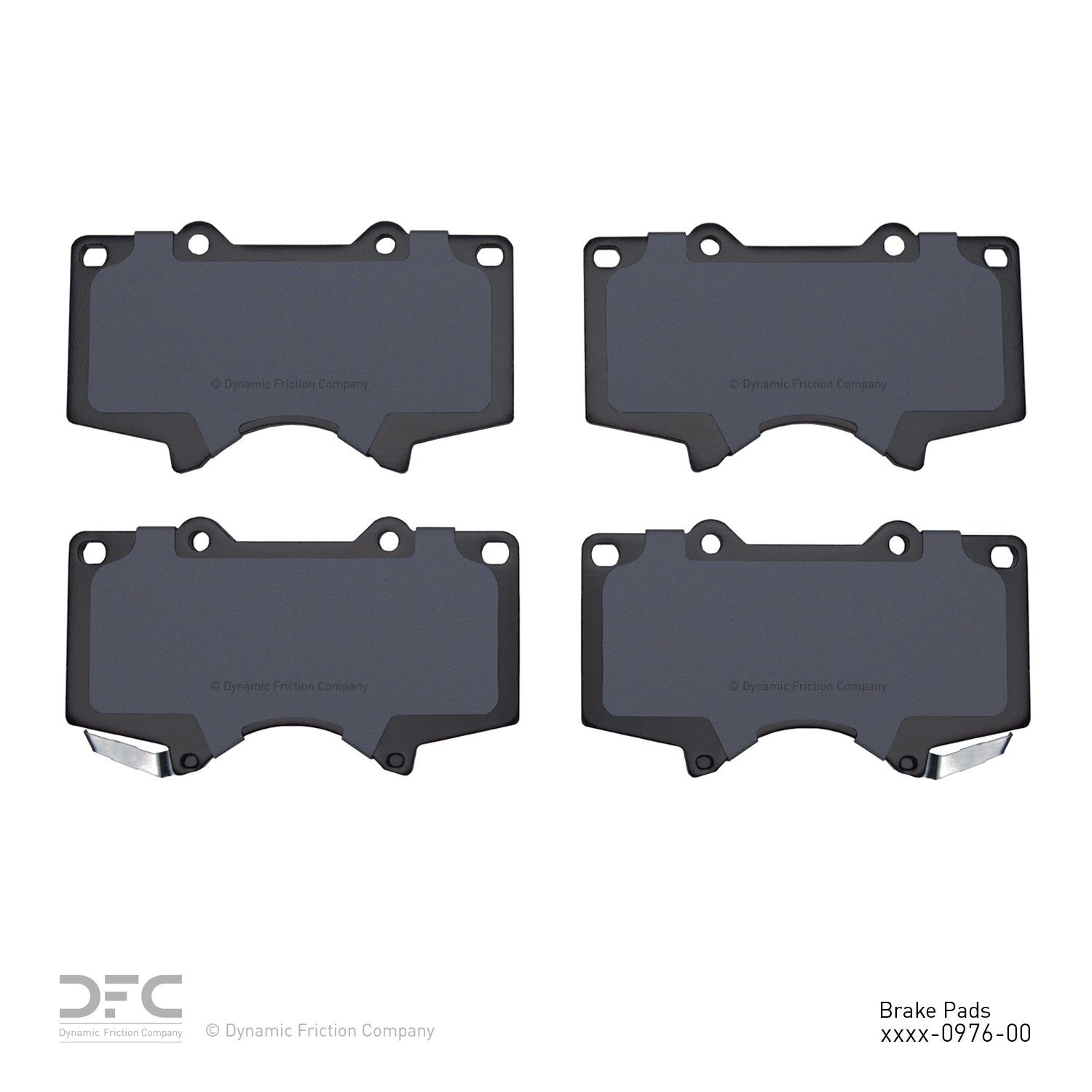 2021, 2020, 2019, 2018, 2017, 2016, 2015, 2014, 2013, 2012, 2011, 2010 Lexus GX460 Disc Brake Pad Set