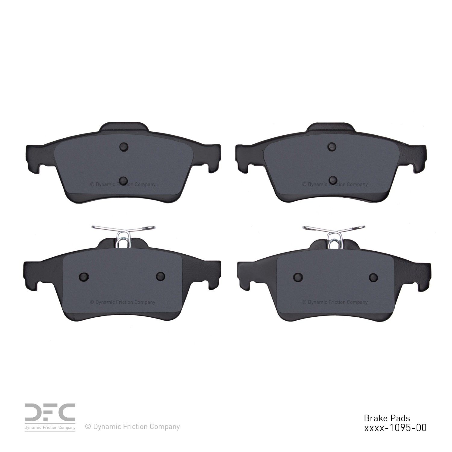 2013, 2012, 2011, 2010, 2009, 2008, 2007, 2006, 2005, 2004 Mazda 3 Disc Brake Pad Set