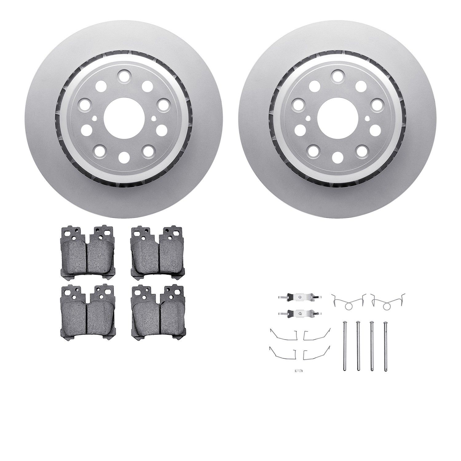 2017, 2016, 2015, 2014, 2013, 2012, 2011, 2010, 2009, 2008, 2007 Lexus LS460 Disc Brake Kit