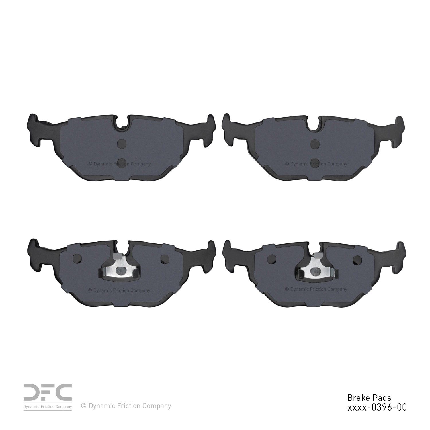 1999, 1998, 1997, 1996, 1995, 1994, 1993, 1992, 1991, 1990, 1989, 1988 BMW M3 Disc Brake Pad Set